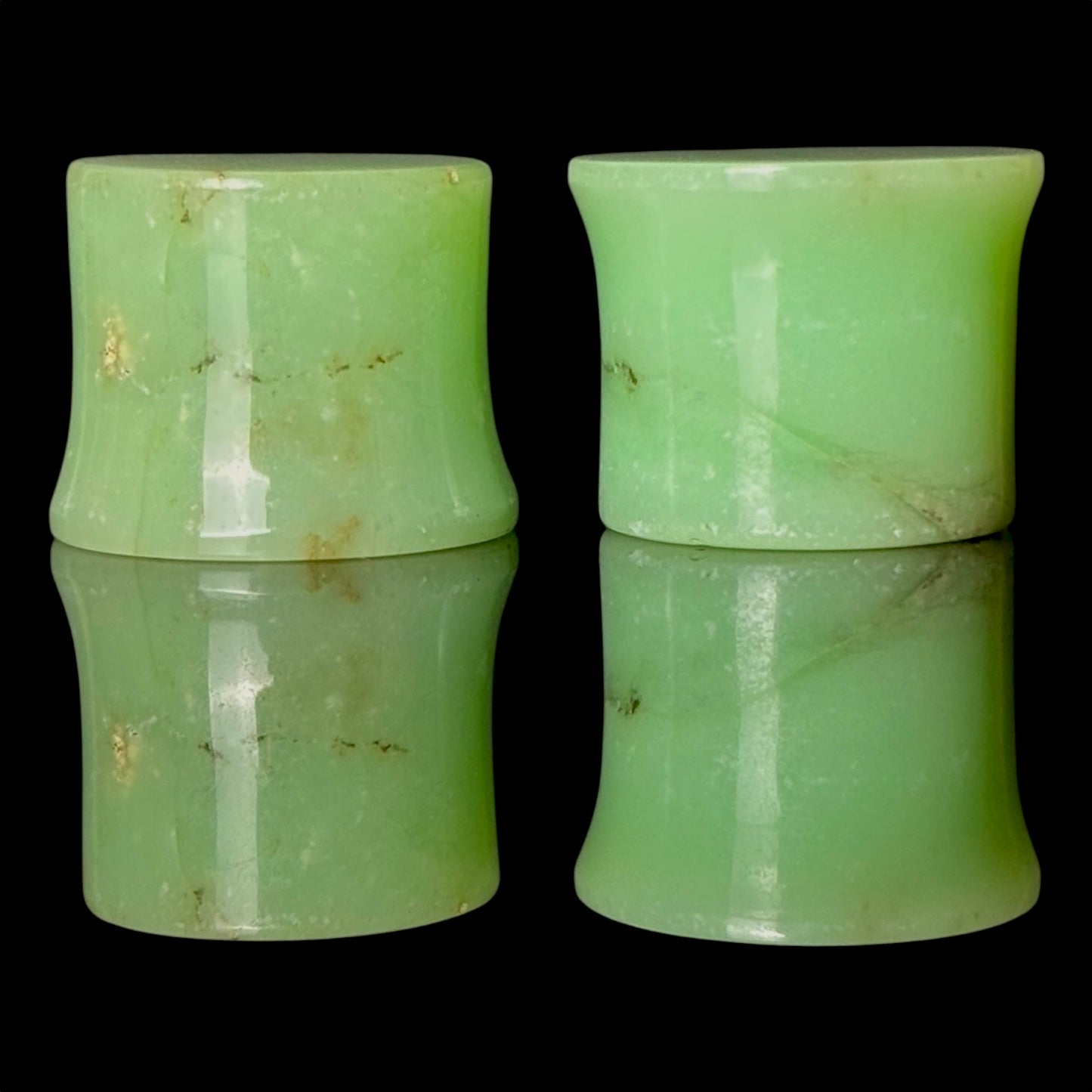 5/8" (16mm) Chrysoprase Single Flare