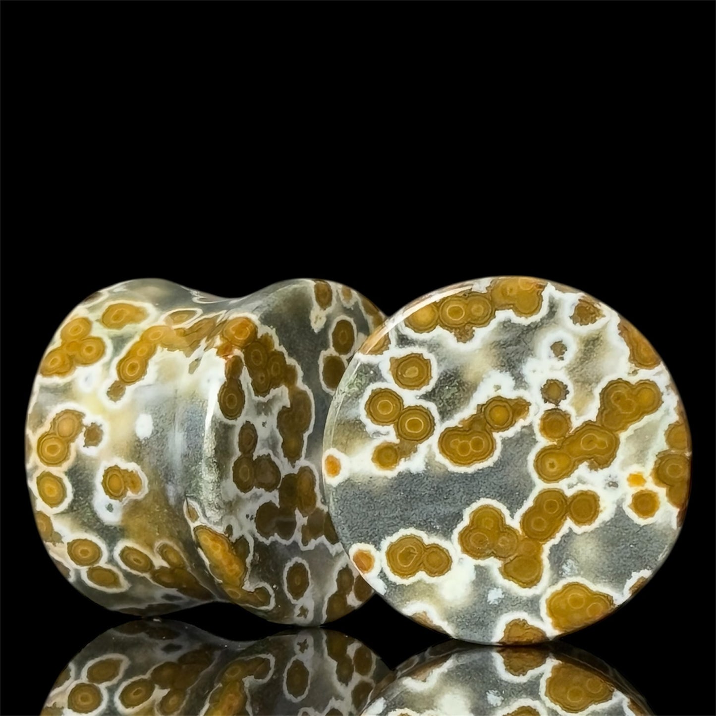 5/8” / 16mm Orbicular Jasper