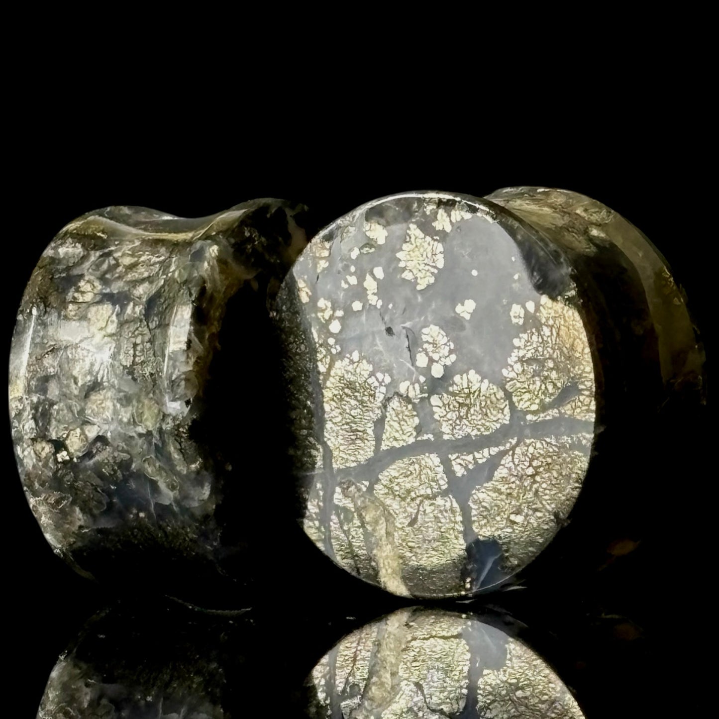 7/8” / 22mm Marcasite In Agate