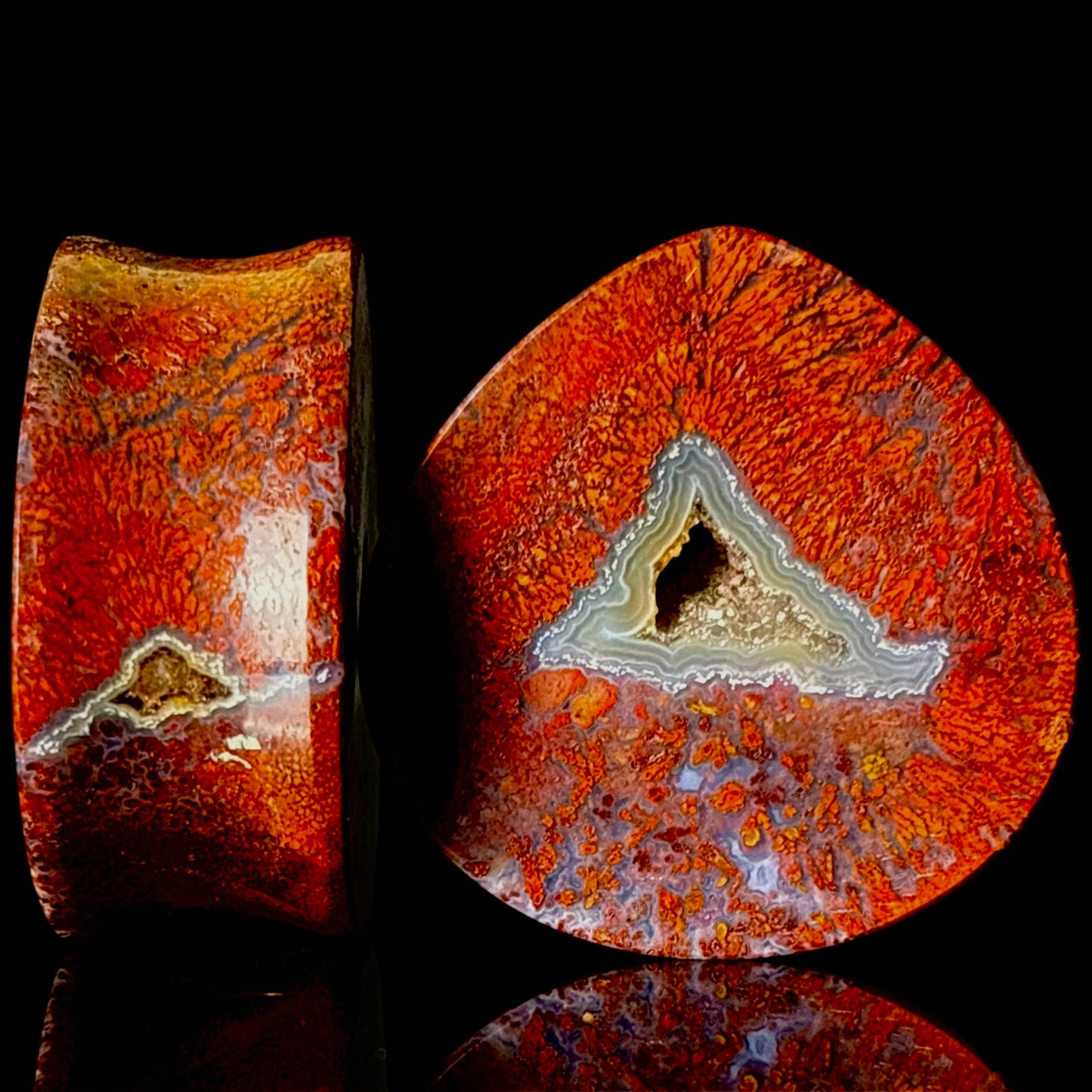 1.10" / 28mm Red Moss Agate