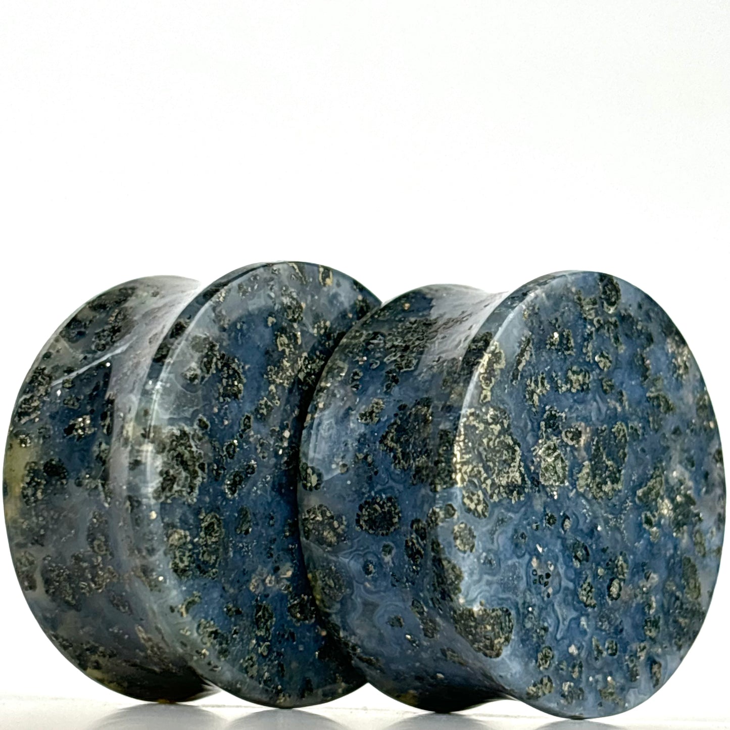 Marcasite In Agate 1" (25mm)