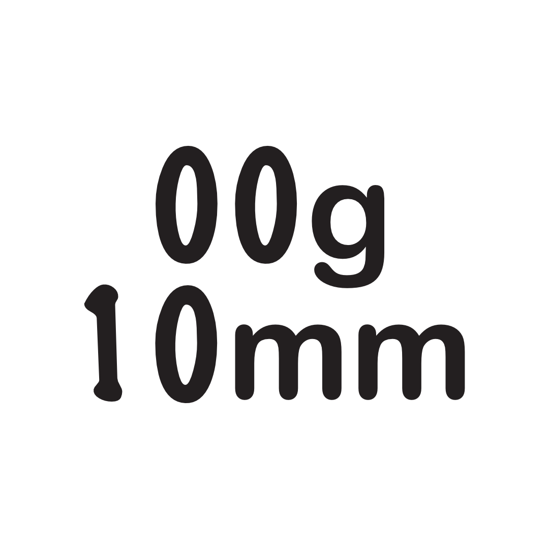 00g / 10mm