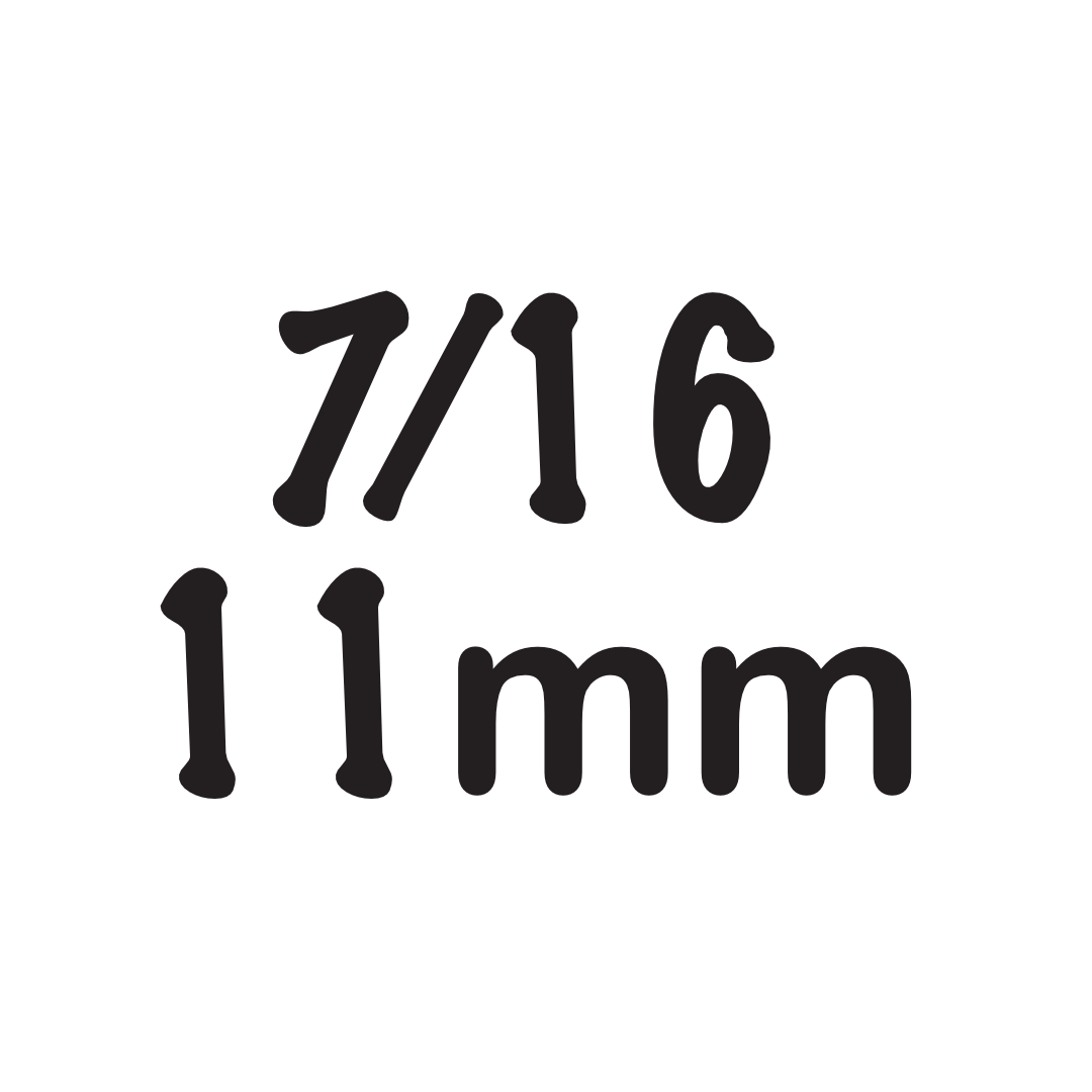 7/16" / 11mm