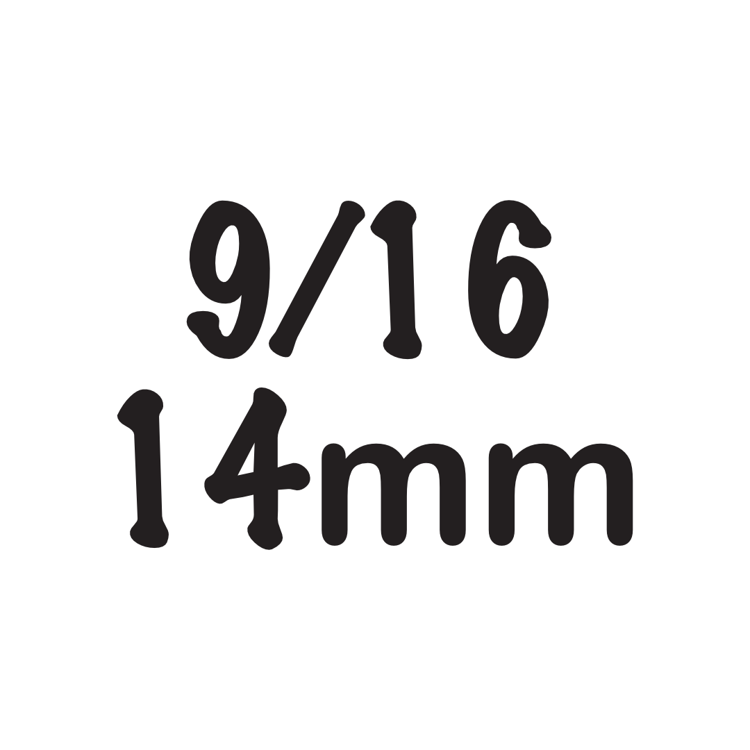 9/16" / 14mm