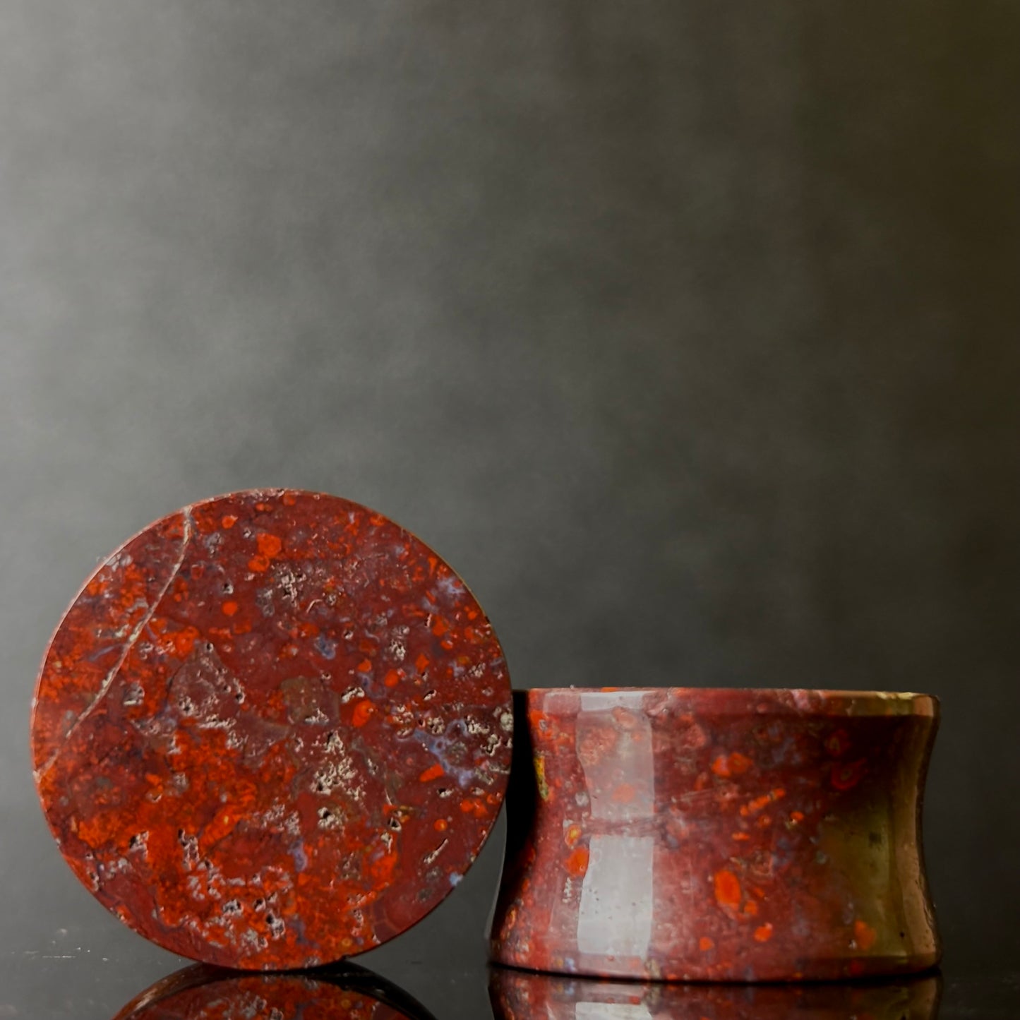 7/8” / 22mm Red Moss Agate