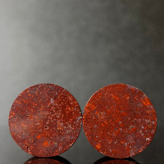 7/8” / 22mm Red Moss Agate