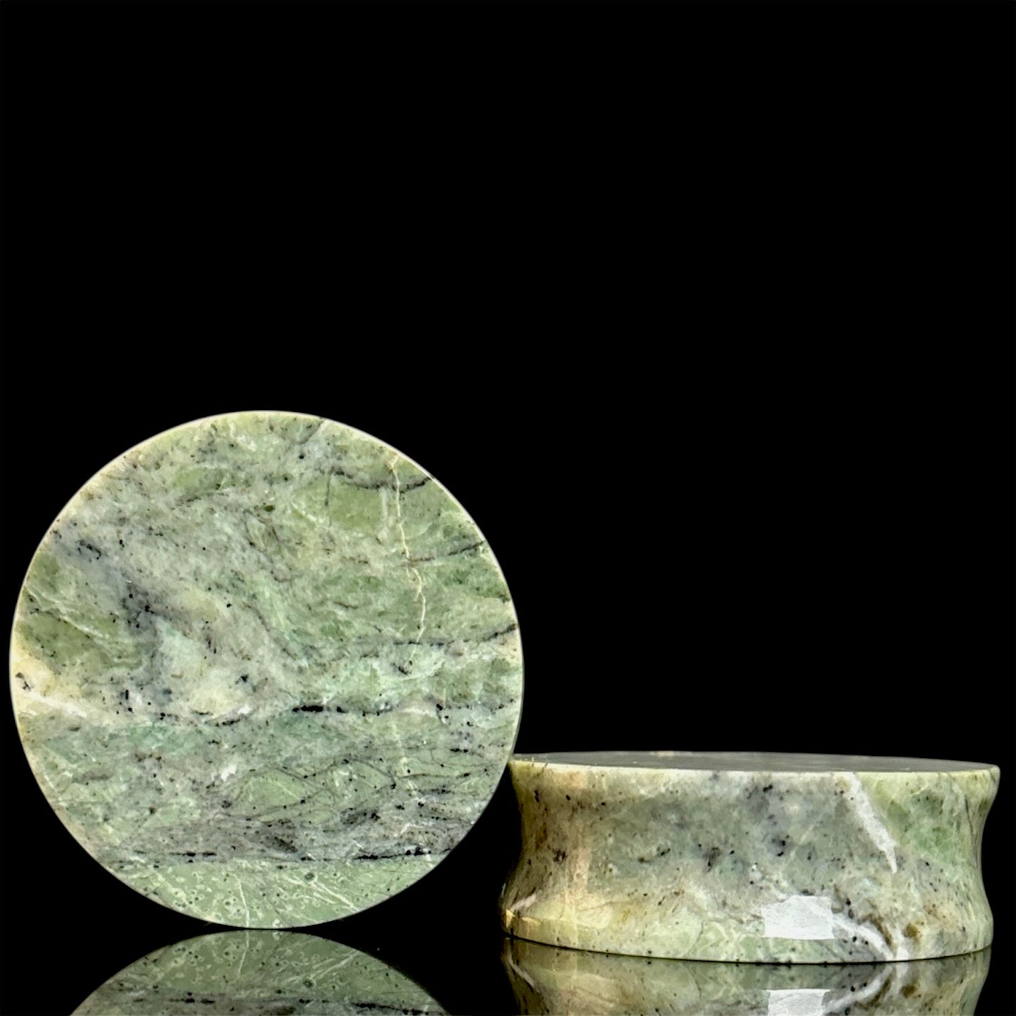 1 1/2” / 38mm Green Maligano Jasper