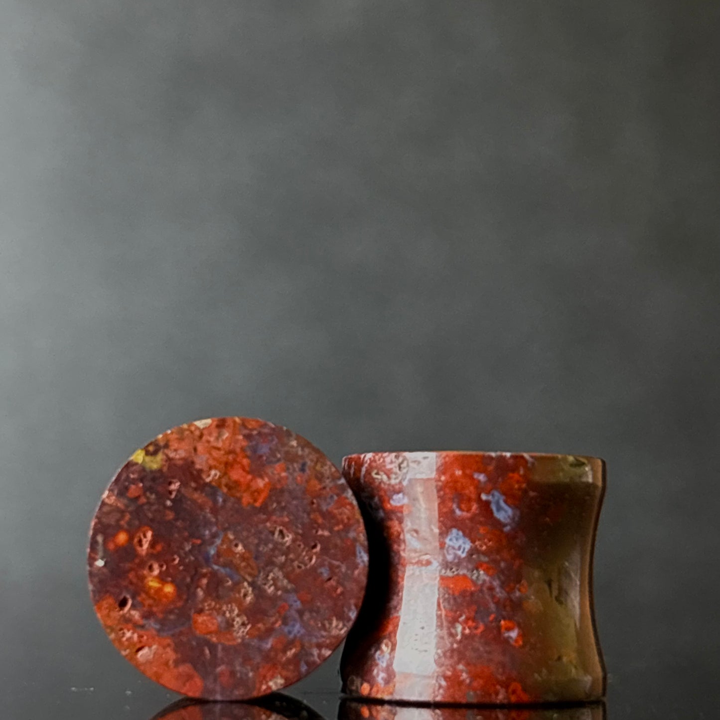 1/2” / 12.5mm Red Moss Agate