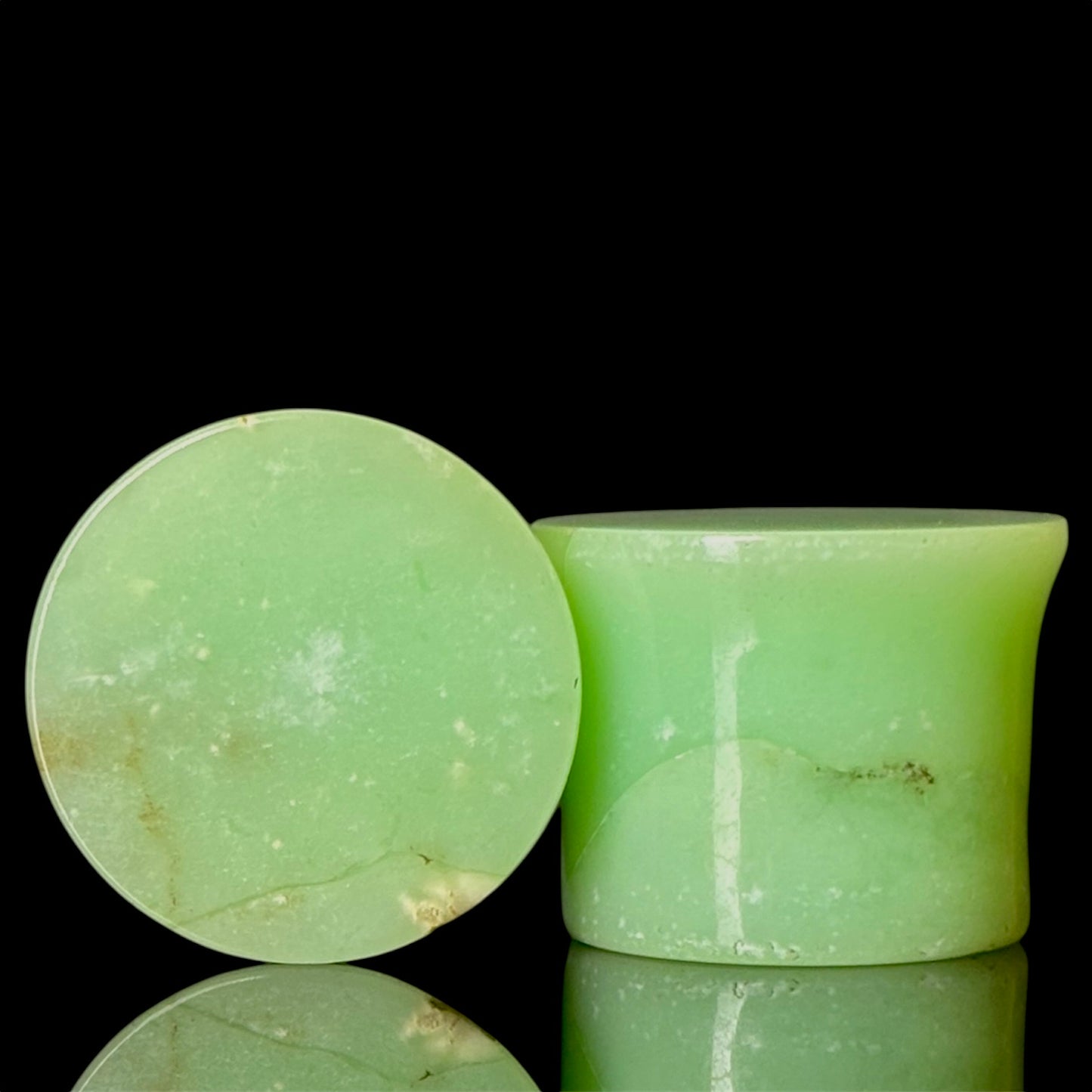 5/8" (16mm) Chrysoprase Single Flare