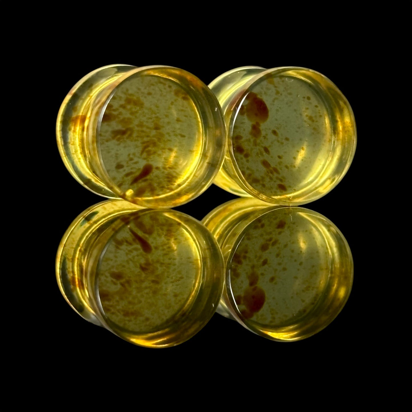 00g / 10mm Yellow Amber