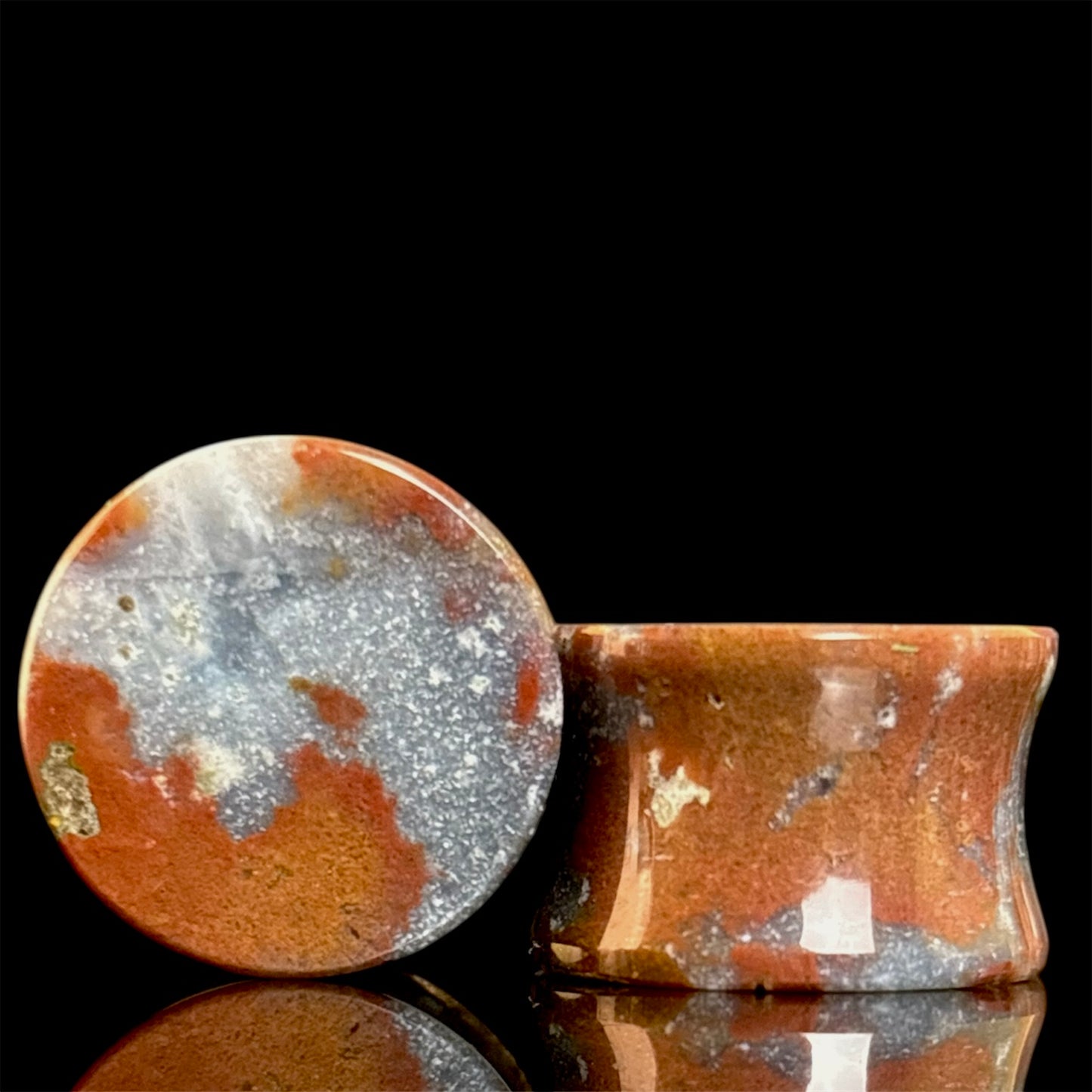 5/8” / 16mm Red Moss Agate