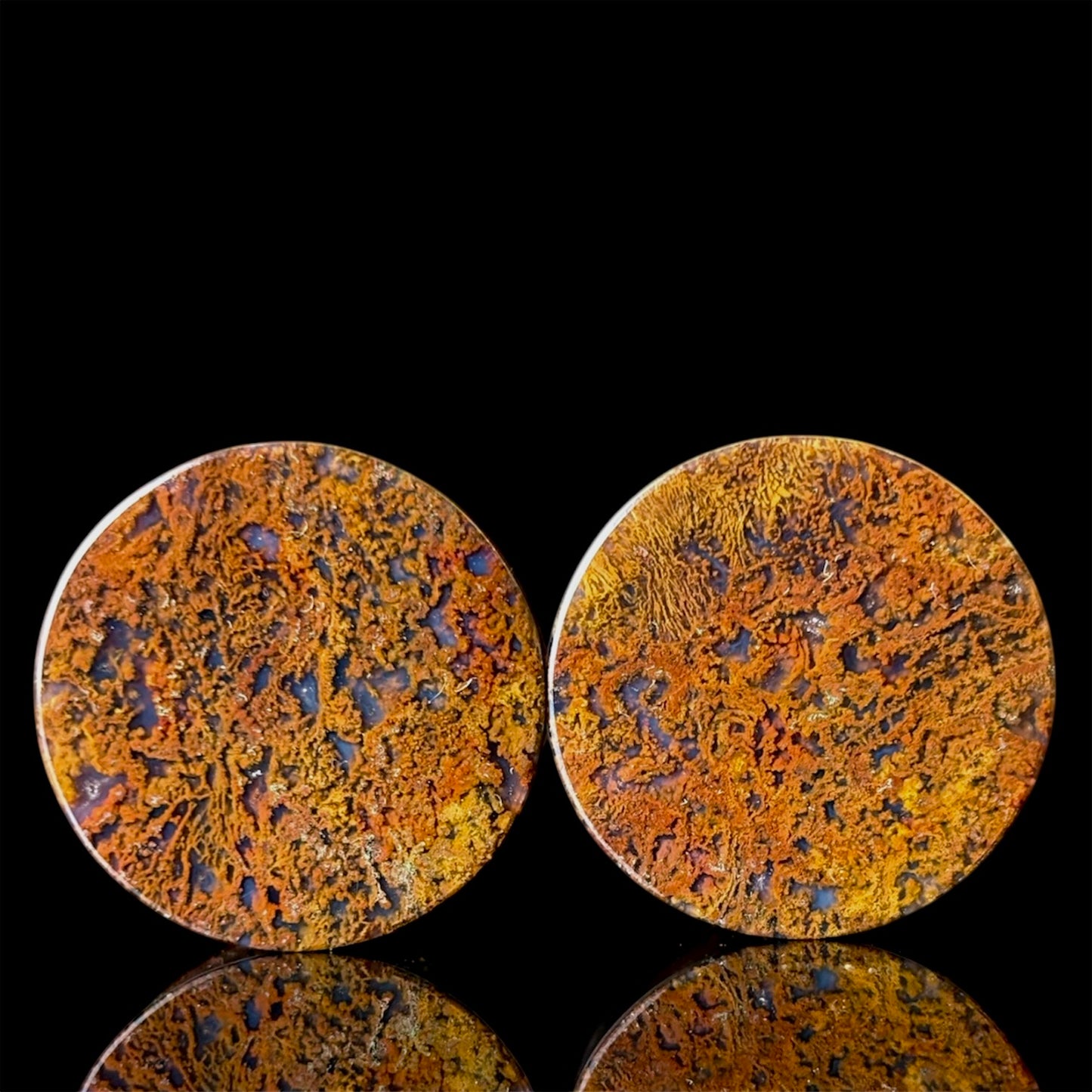 3/4” / 19mm Yellow Moss Agate