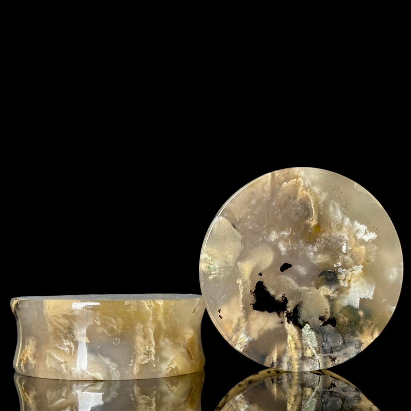 1 3/8" / 35mm Dendrite Agate