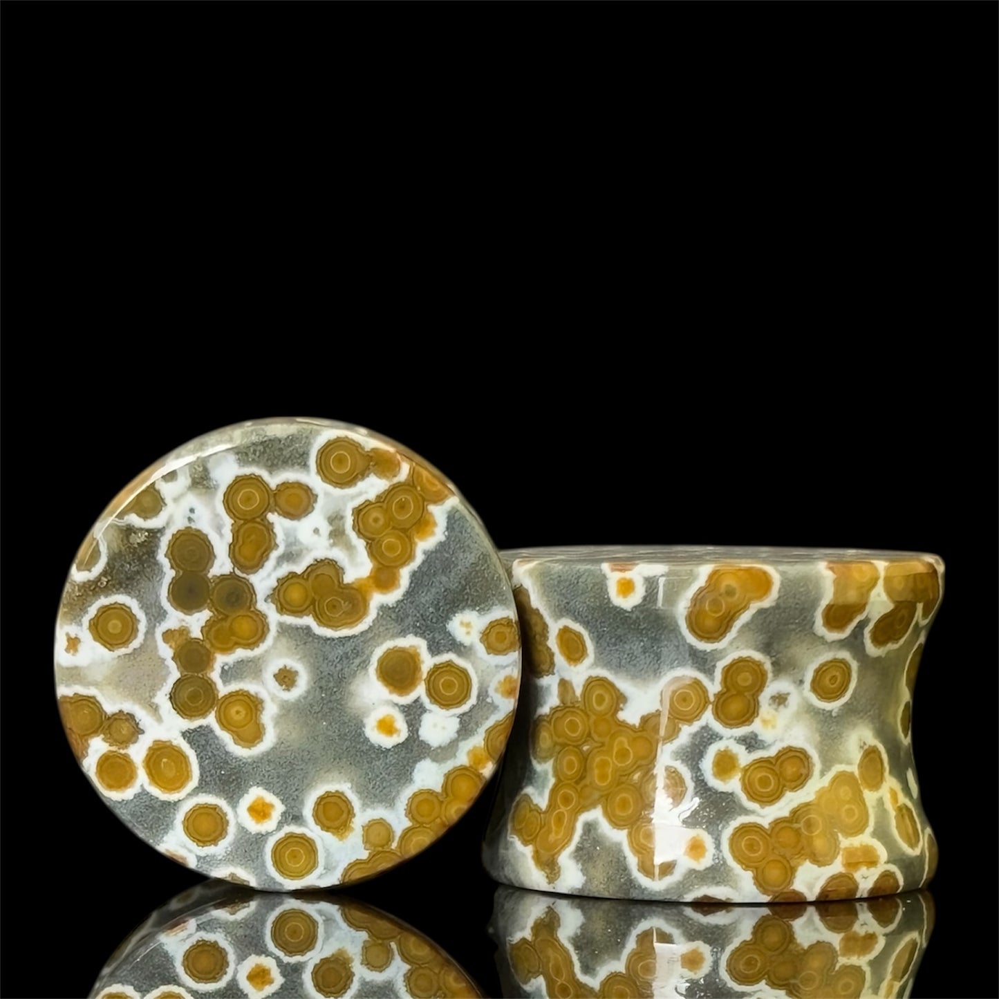 5/8” / 16mm Orbicular Jasper