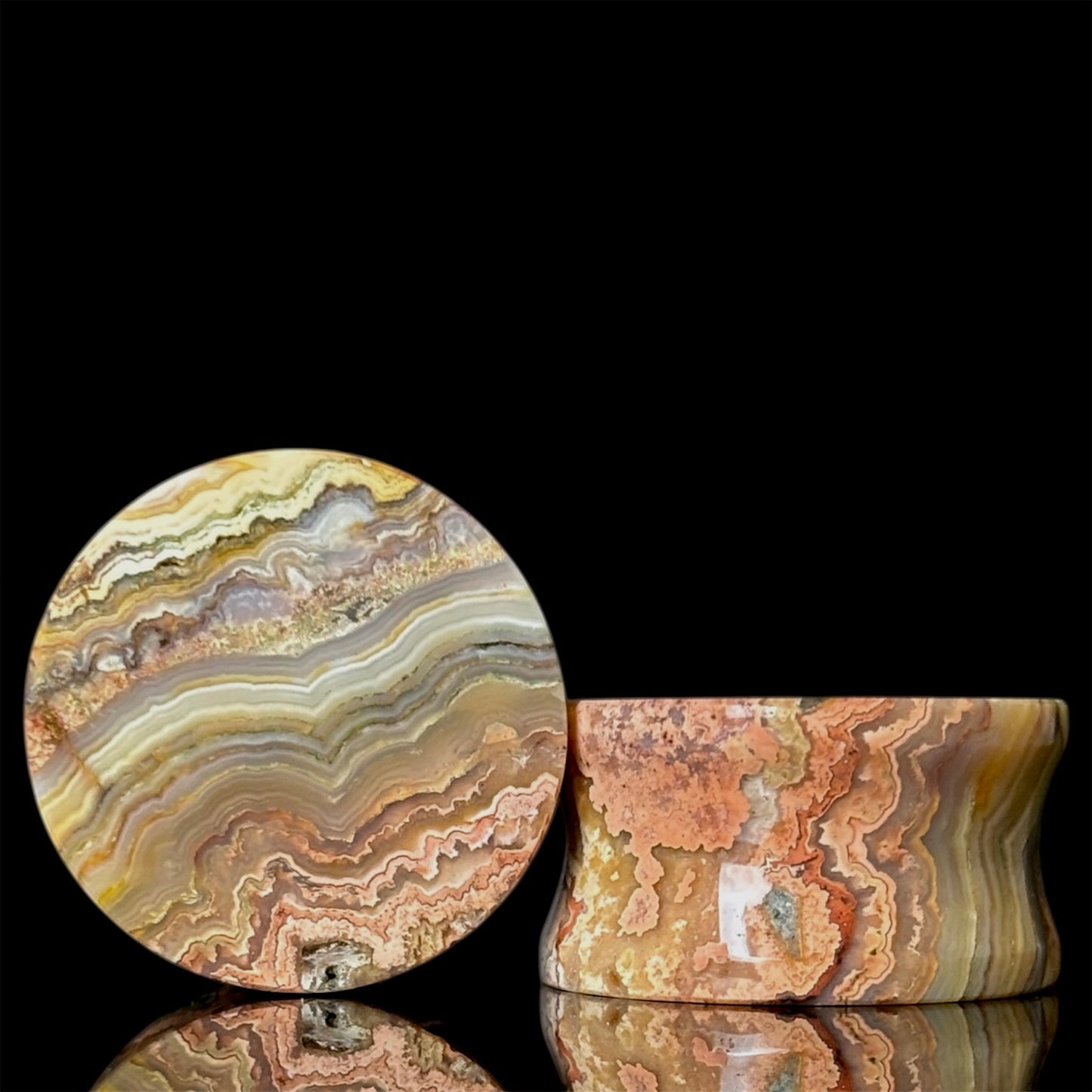 7/8” / 22mm Lace Agate