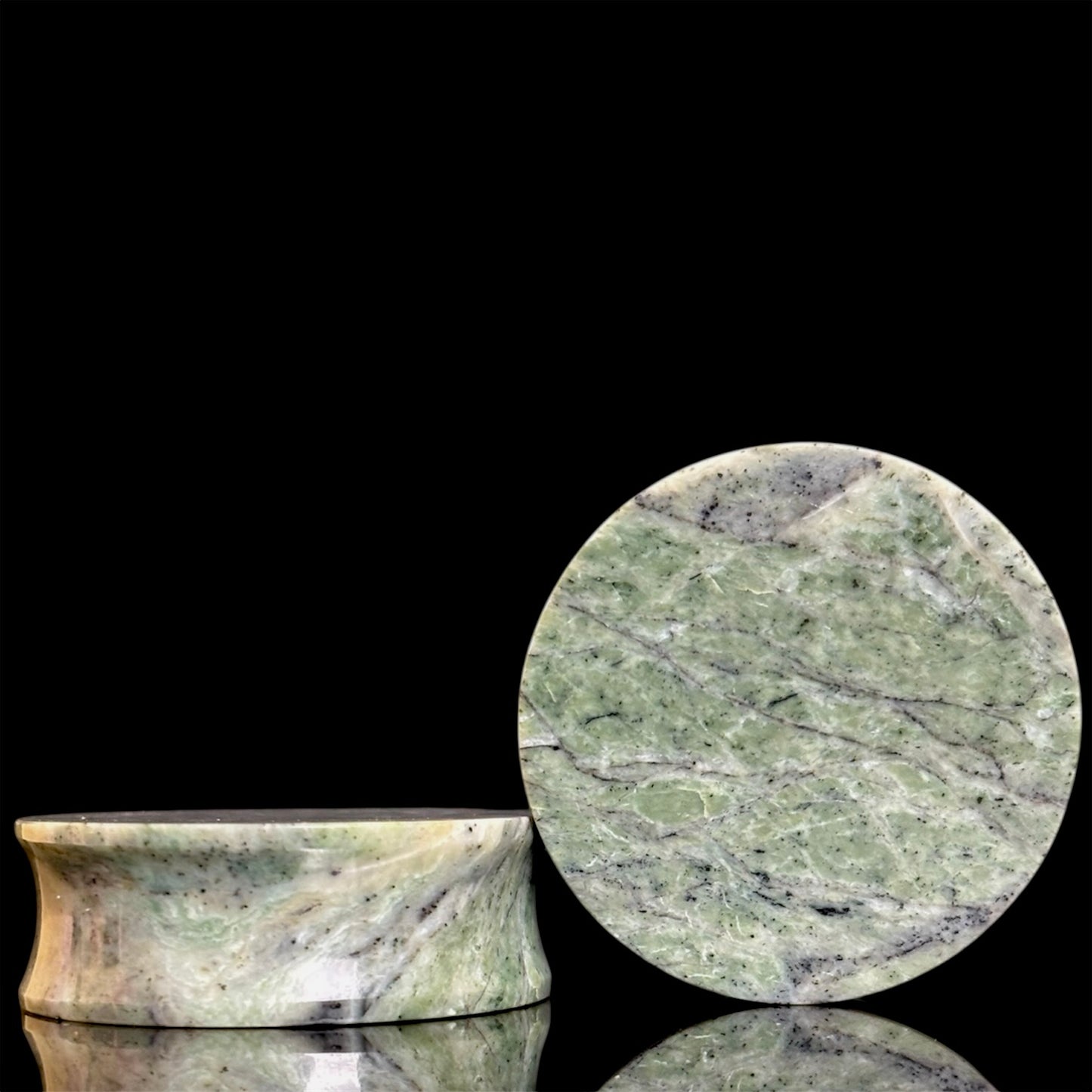 1 1/2” / 38mm Green Maligano Jasper