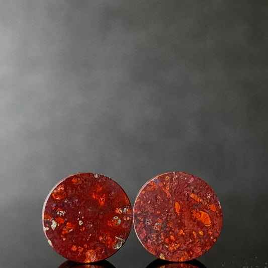 7/16” / 11mm Red Moss Agate