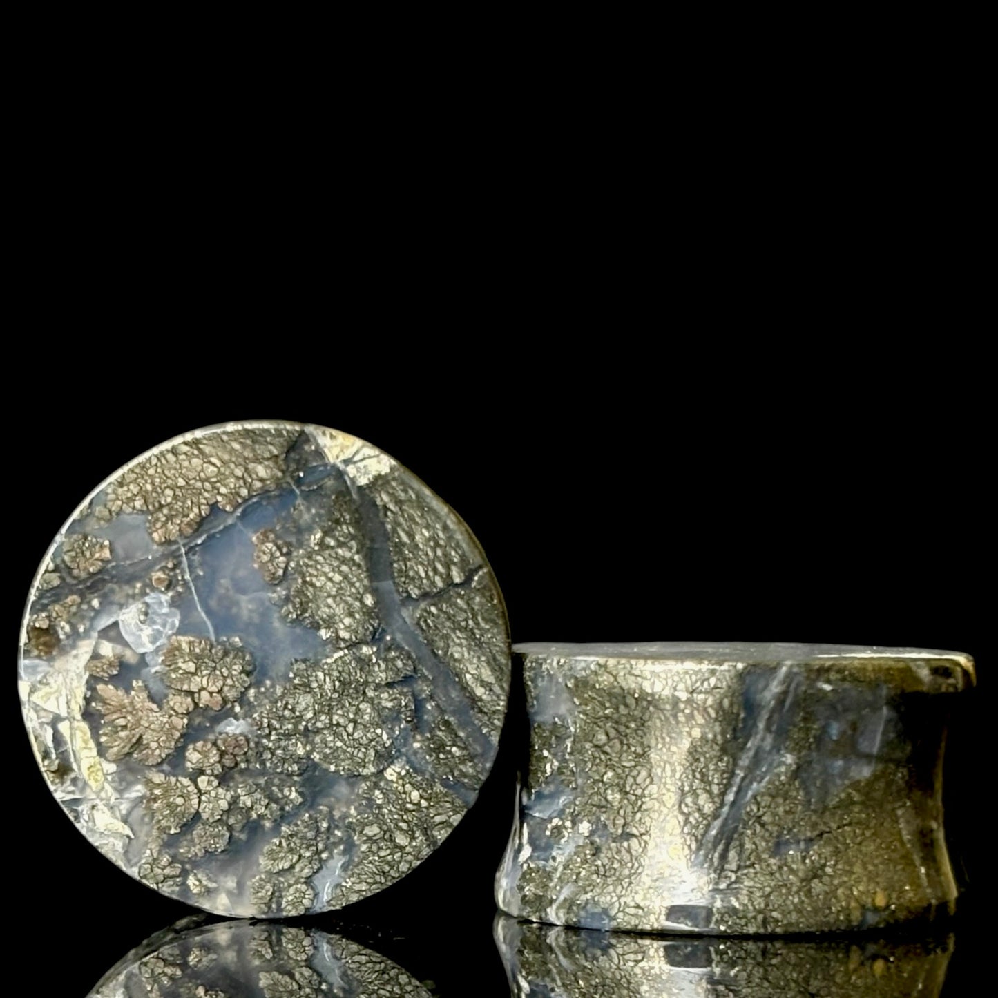 7/8” / 22mm Marcasite In Agate