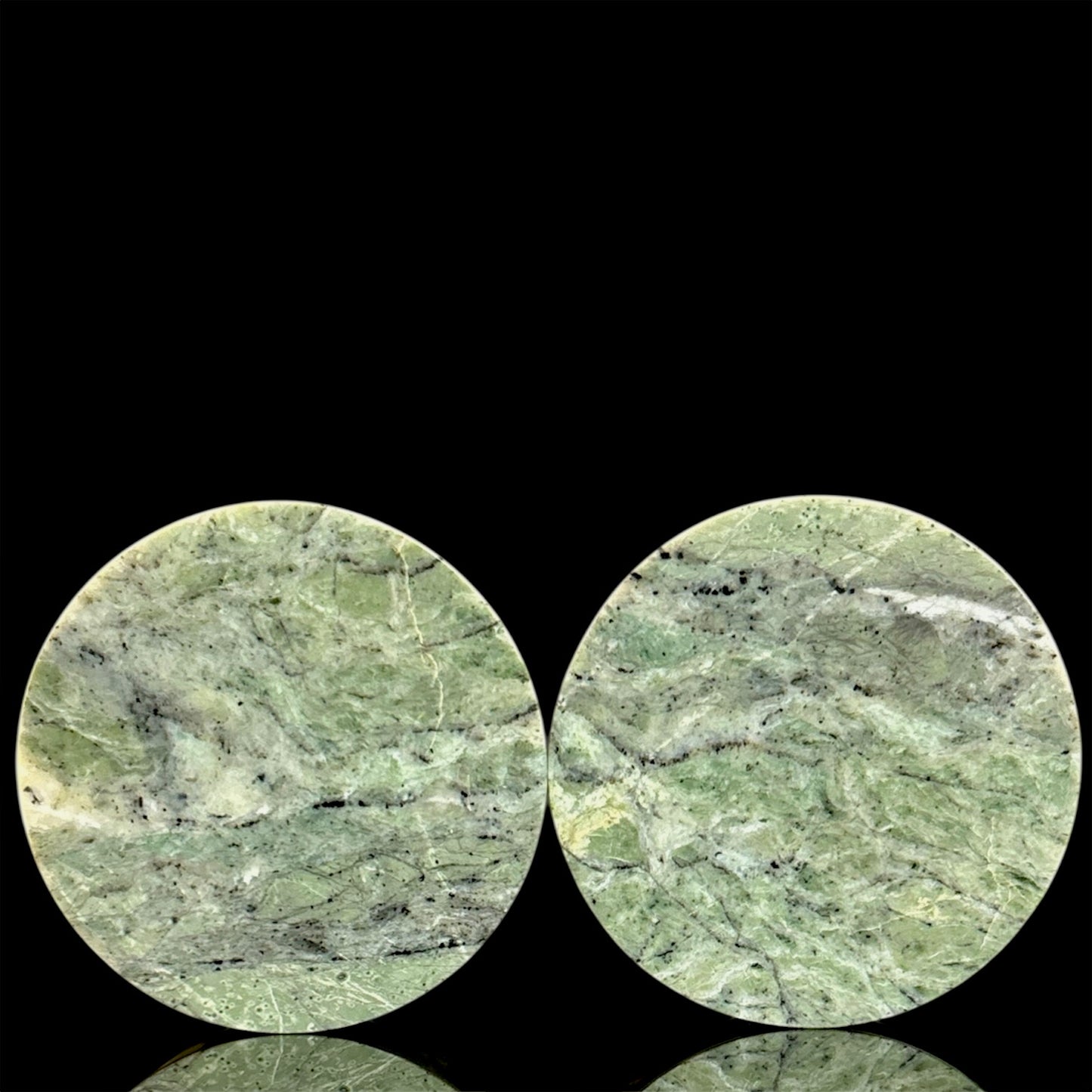 1 1/2” / 38mm Green Maligano Jasper