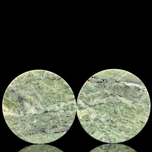 1 1/2” / 38mm Green Maligano Jasper