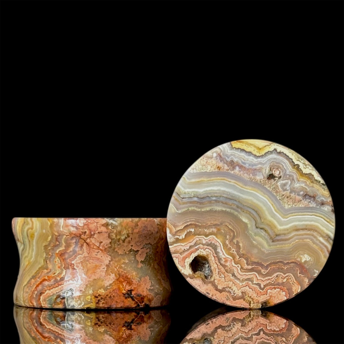 7/8” / 22mm Lace Agate