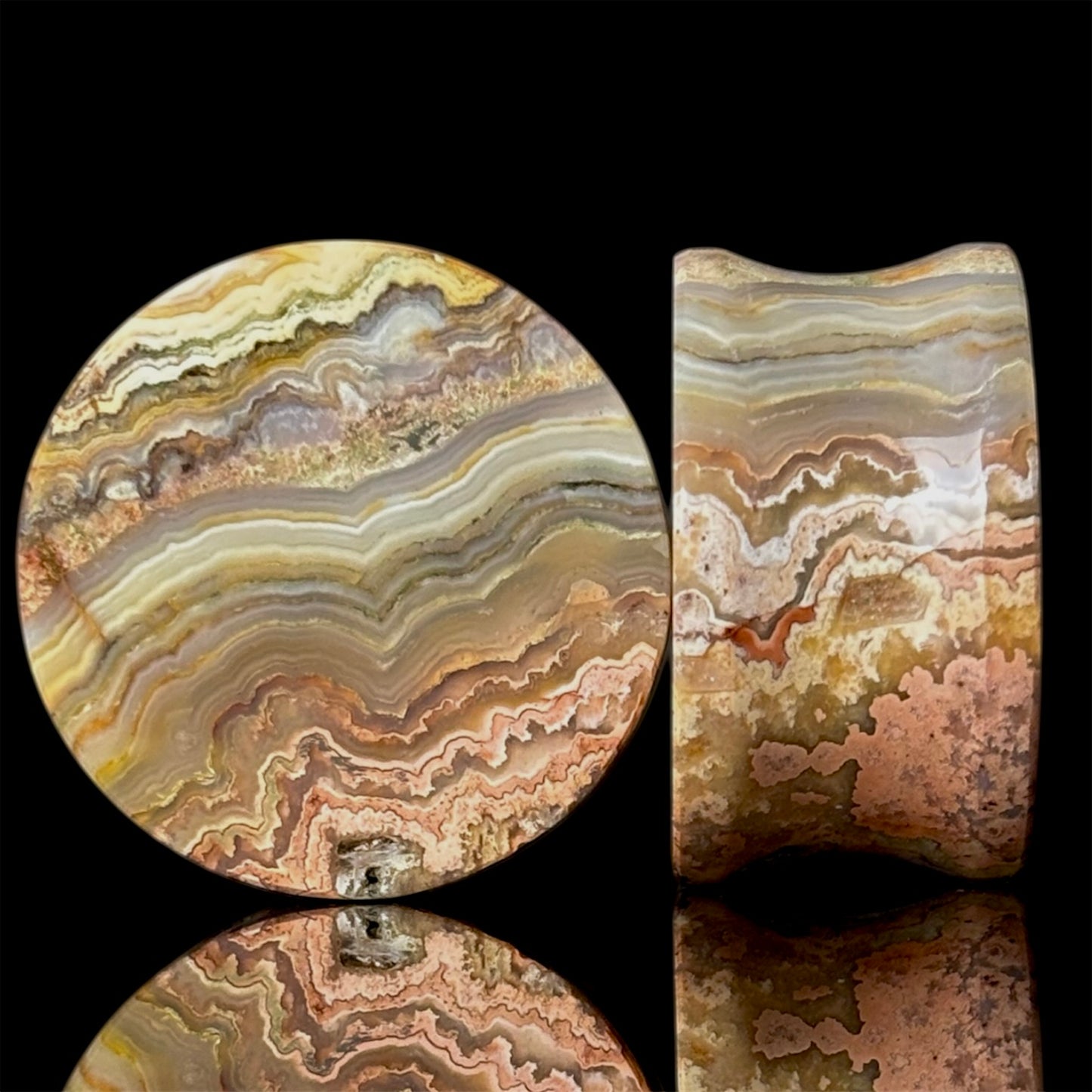 7/8” / 22mm Lace Agate