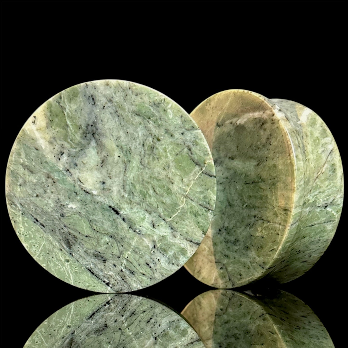 1 1/2” / 38mm Green Maligano Jasper