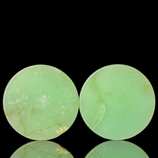 5/8" (16mm) Chrysoprase Single Flare