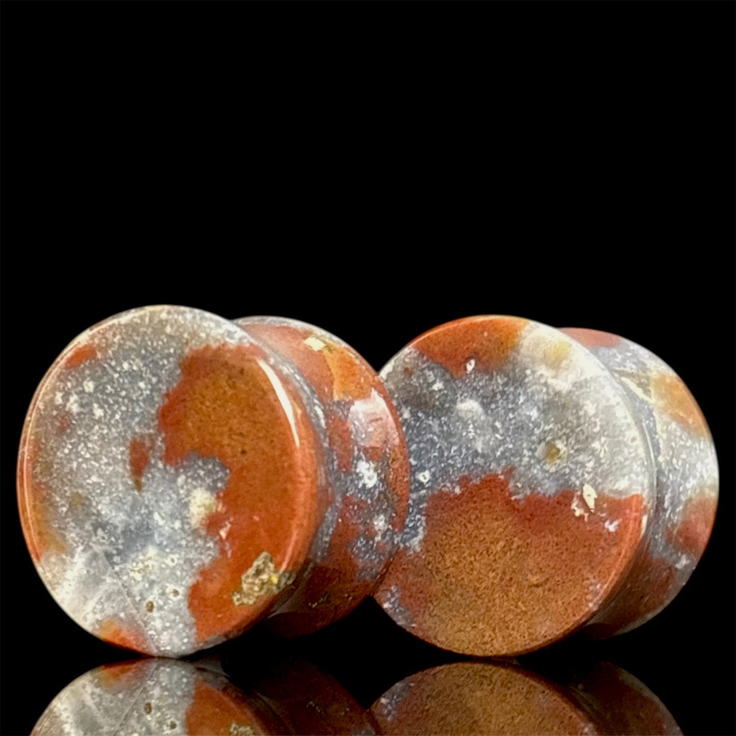 5/8” / 16mm Red Moss Agate