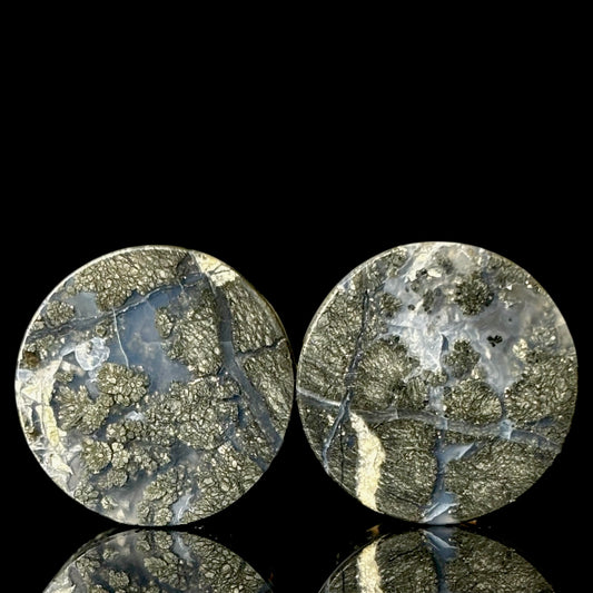 7/8” / 22mm Marcasite In Agate