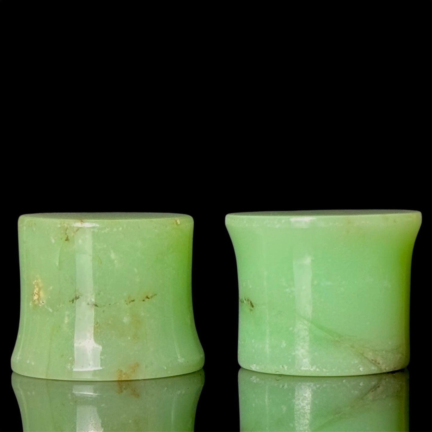 5/8" (16mm) Chrysoprase Single Flare