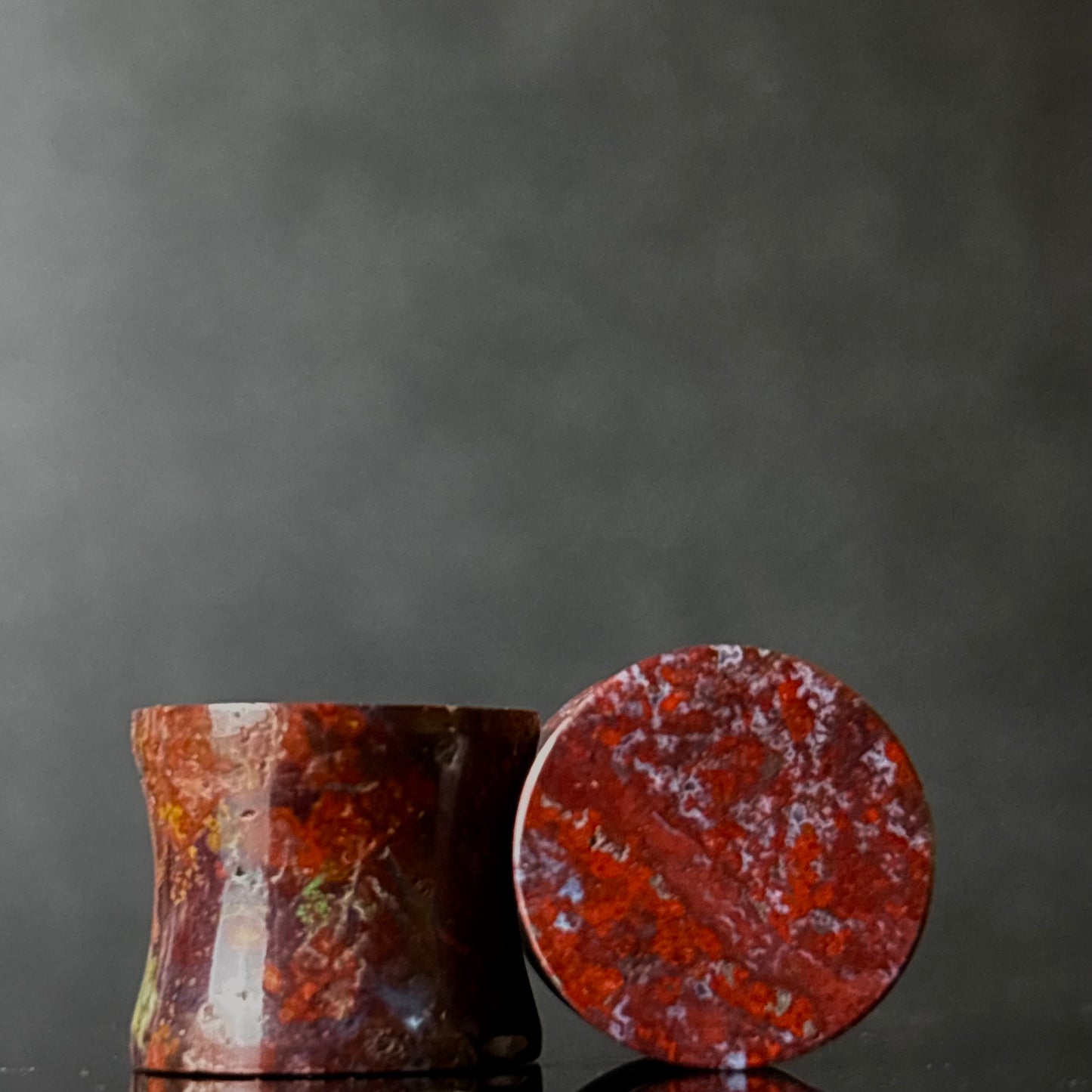 1/2” / 12.5mm Red Moss Agate