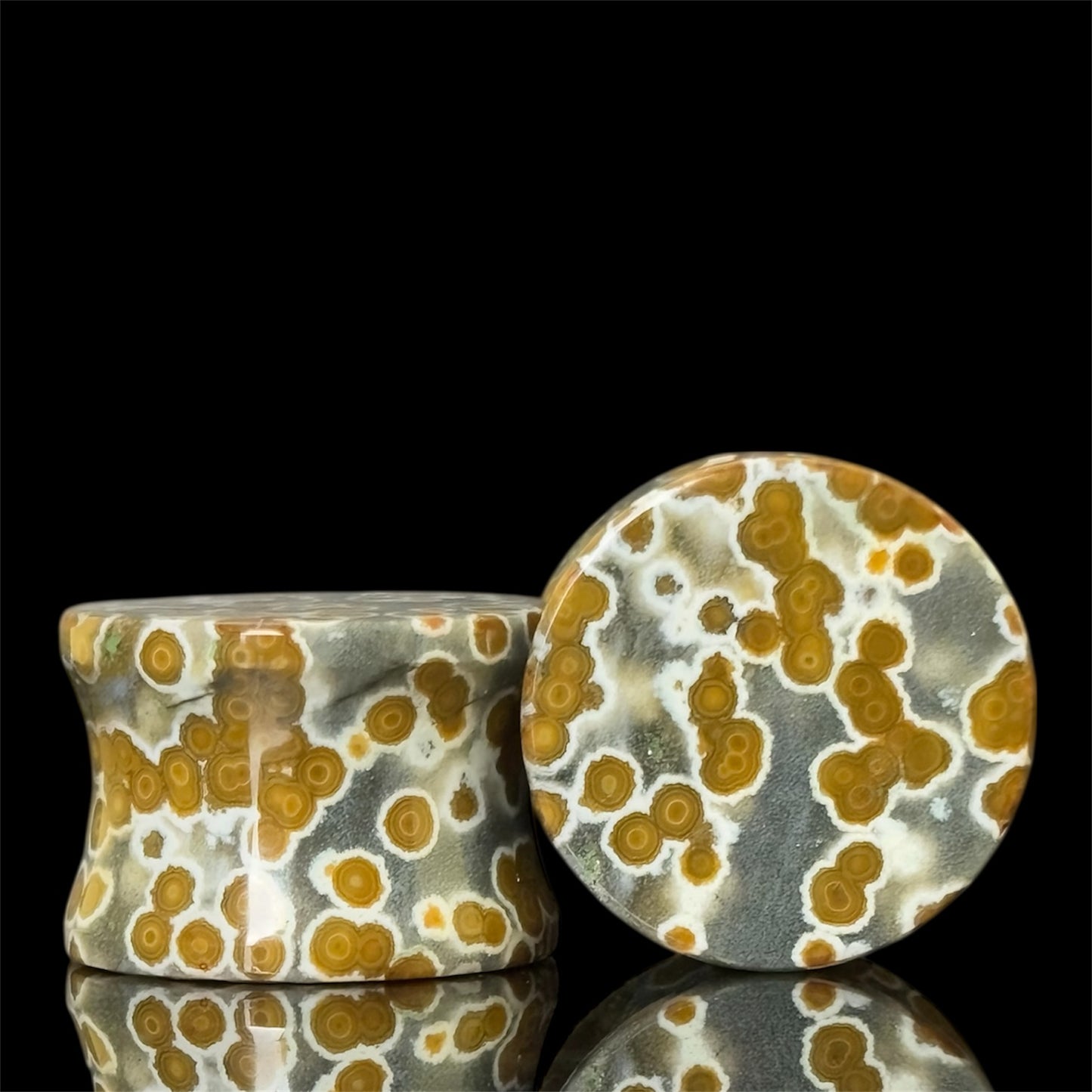 5/8” / 16mm Orbicular Jasper