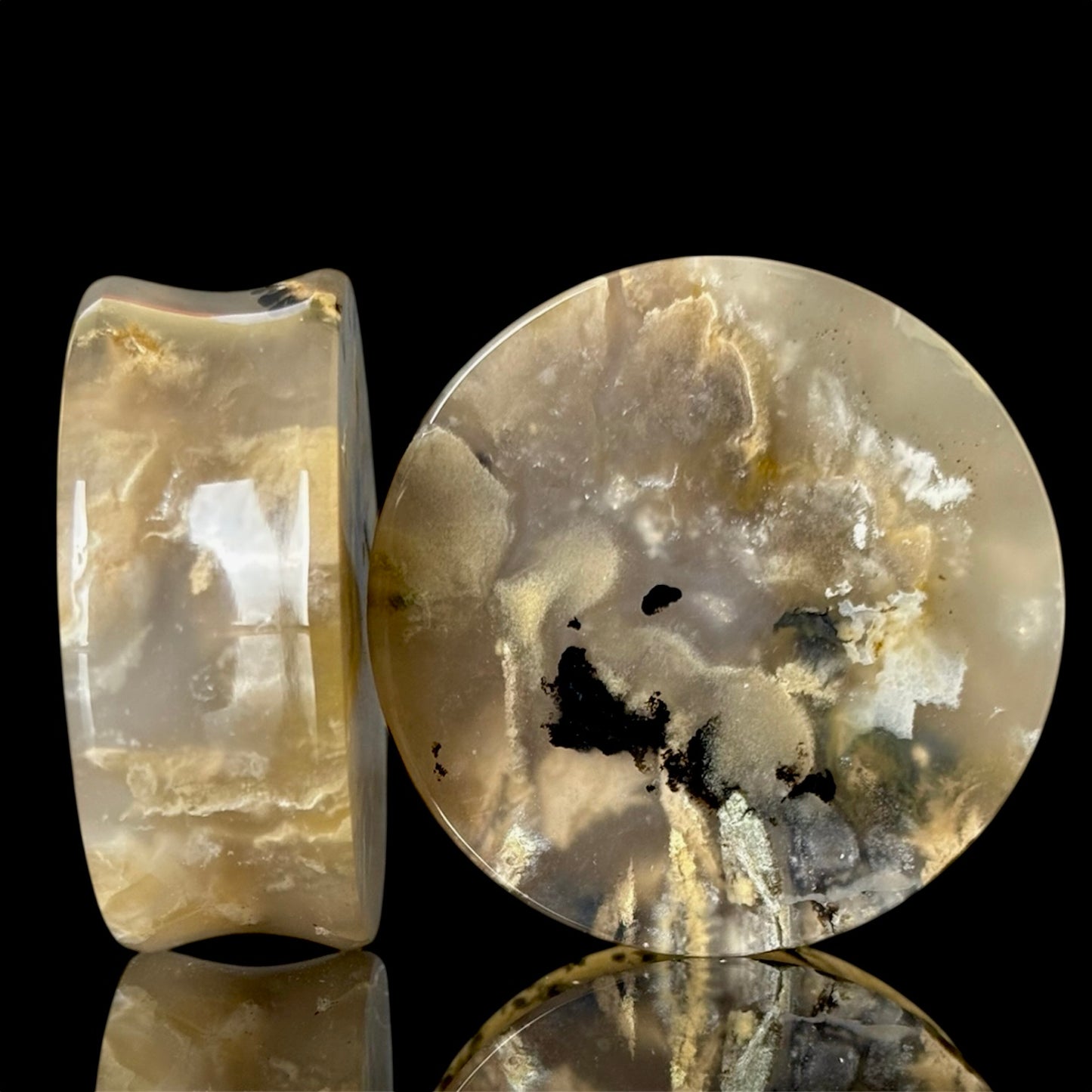 1 3/8" / 35mm Dendrite Agate