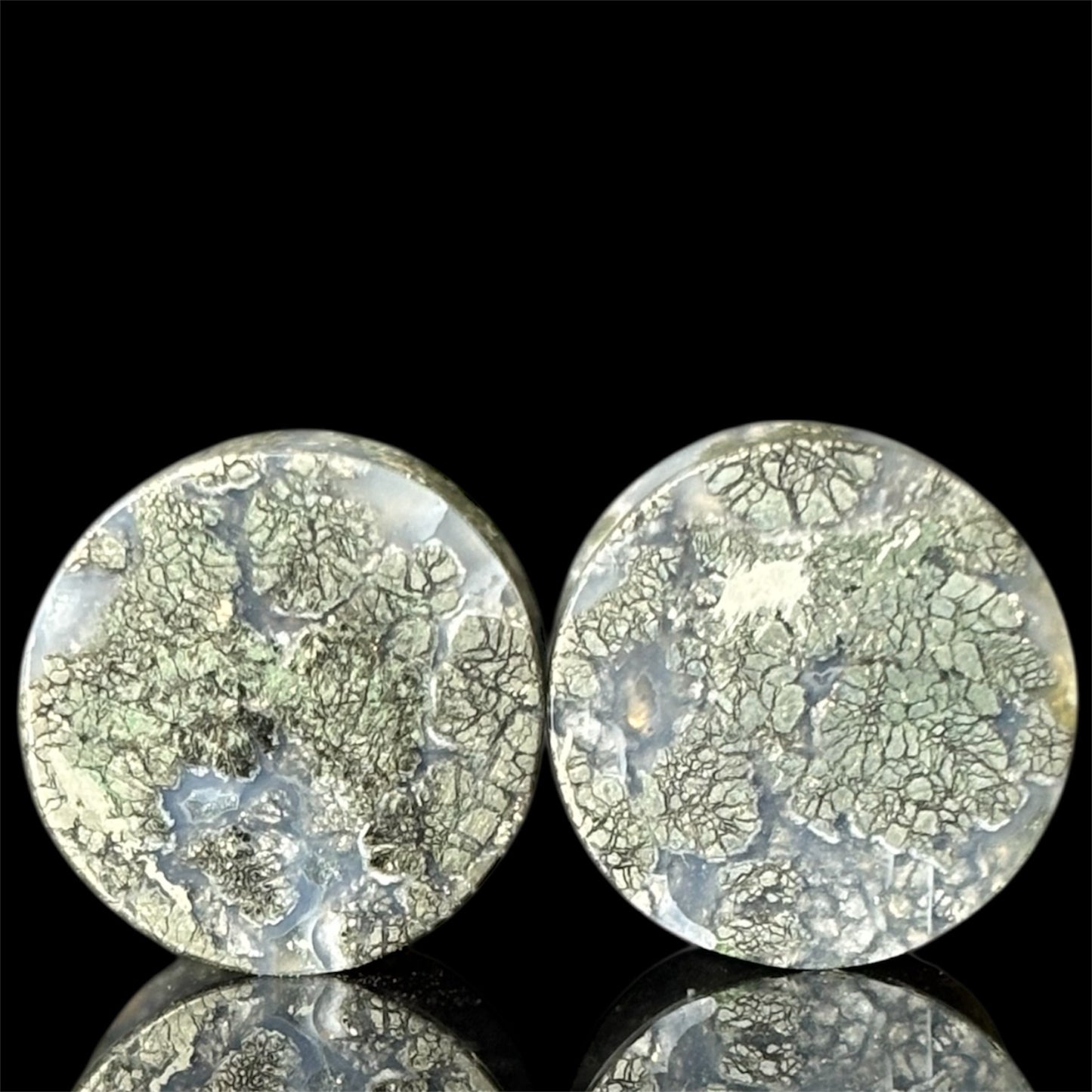 1/2” / 12mm Marcasite In Agate