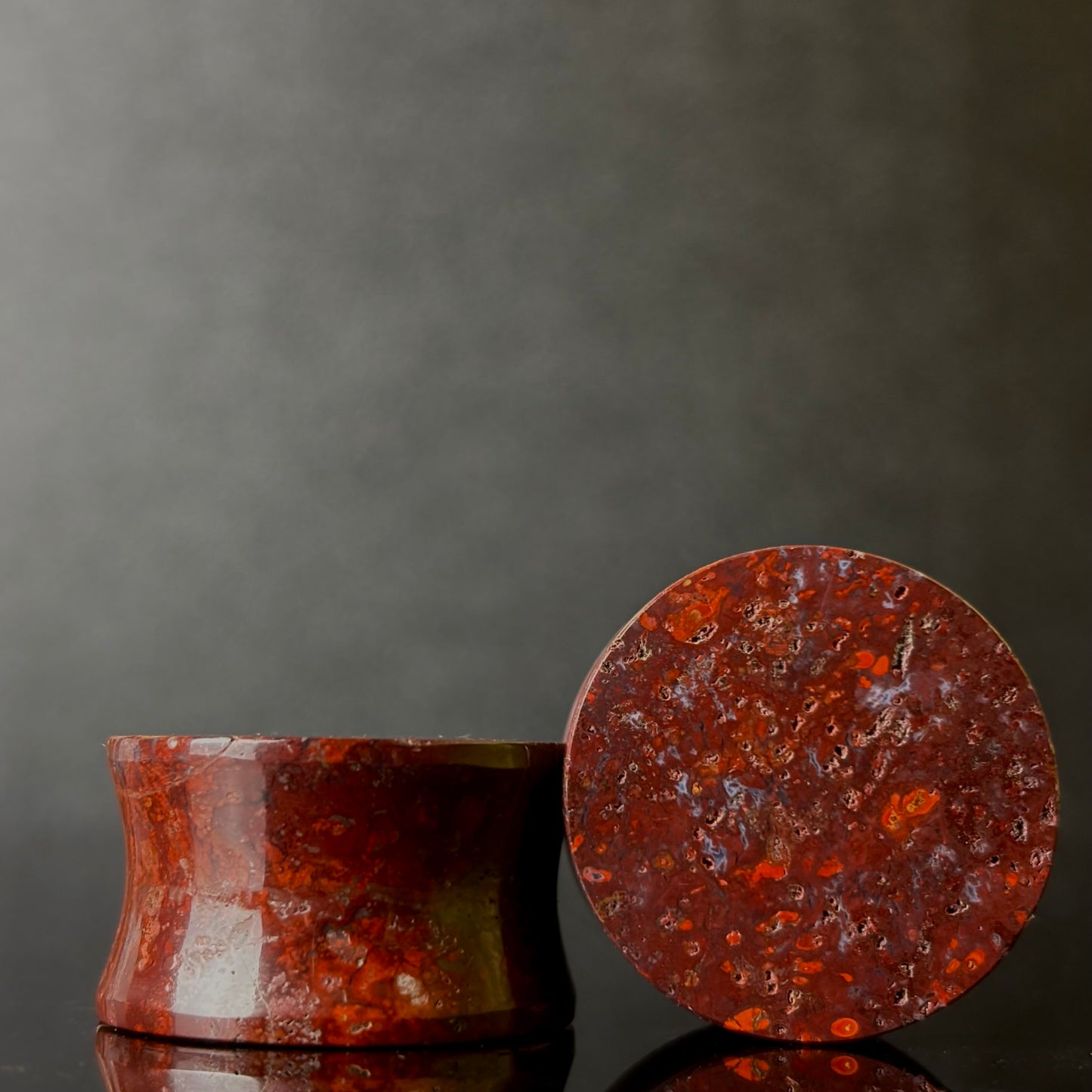 7/8” / 22mm Red Moss Agate