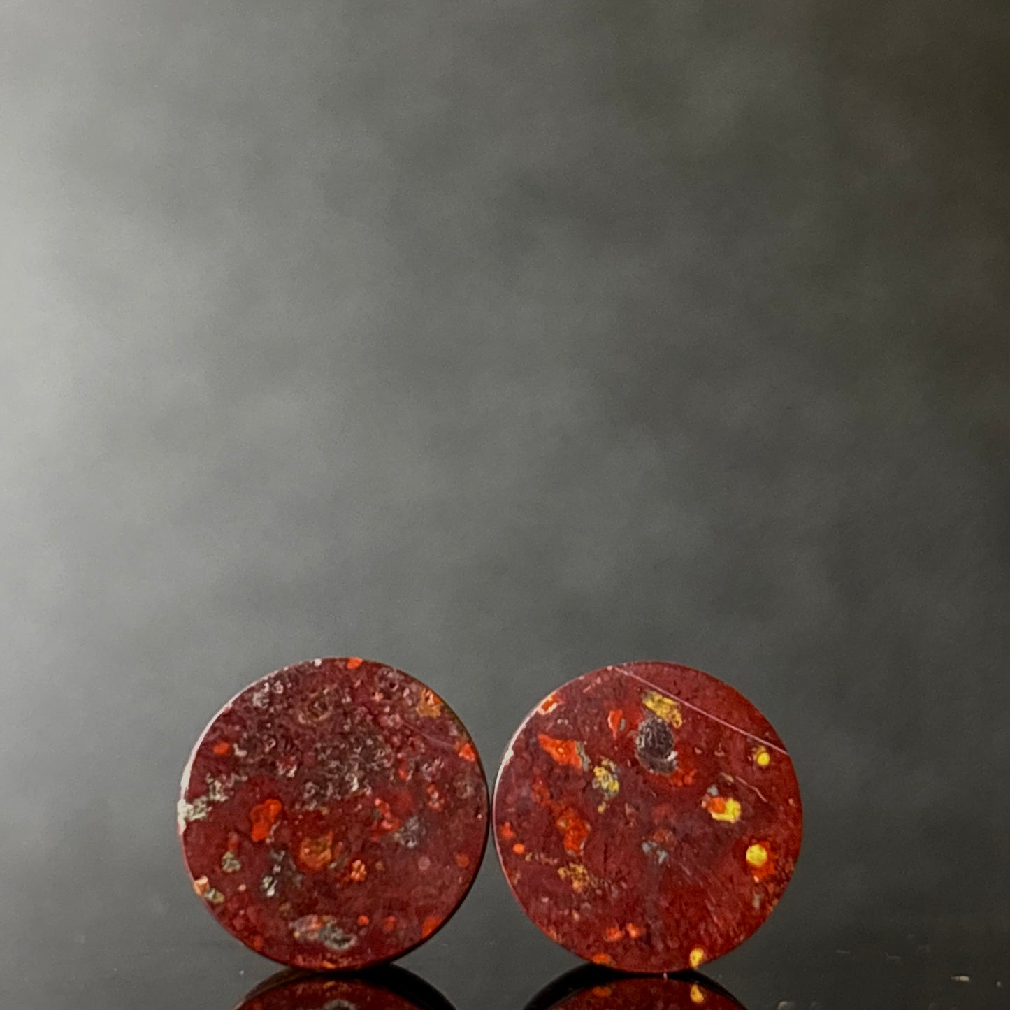 7/16” / 11mm Red Moss Agate