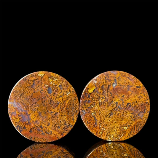 3/4” / 19mm Yellow Moss Agate