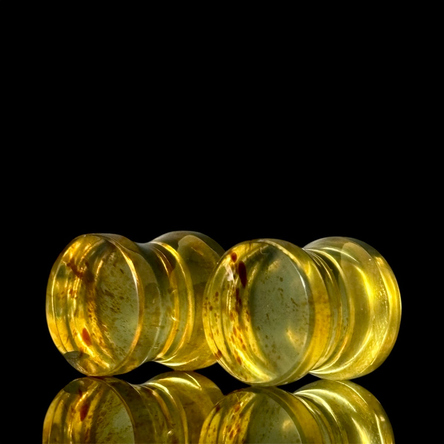 00g / 10mm Yellow Amber