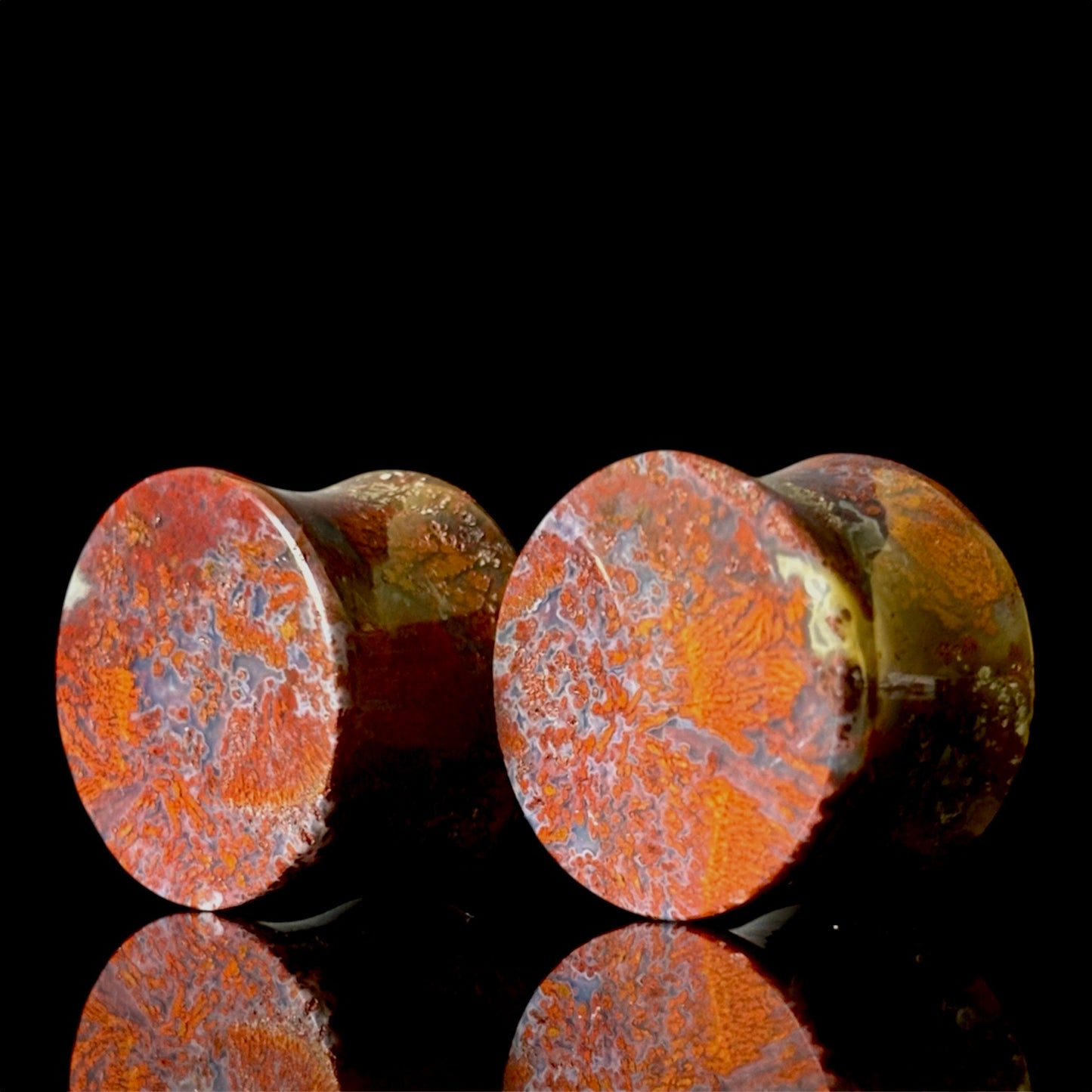 3/4” / 19mm Red Moss Agate