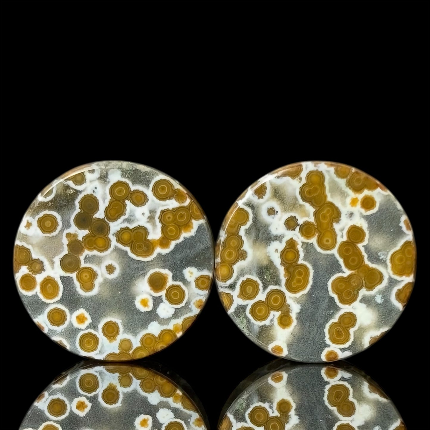 5/8” / 16mm Orbicular Jasper