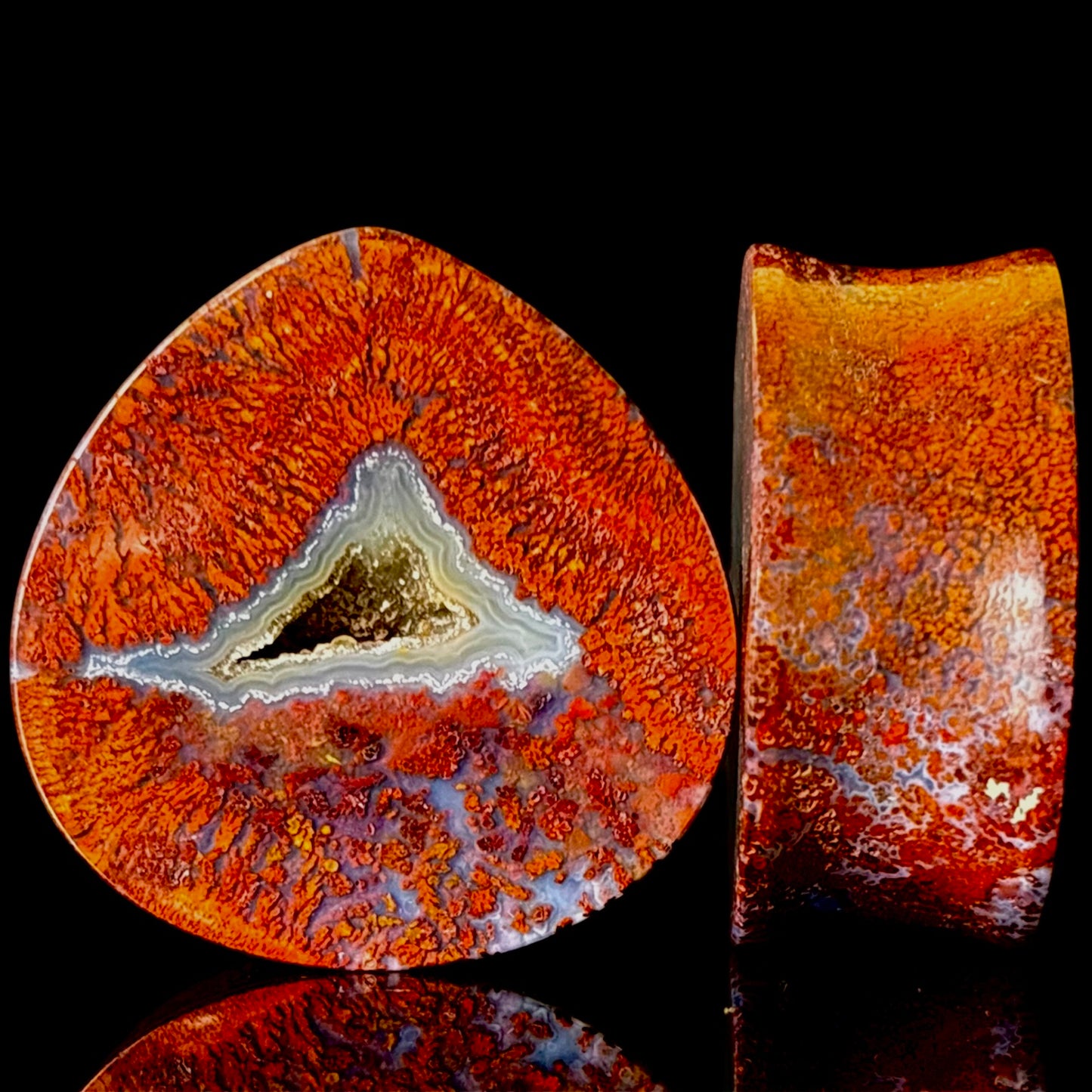1.10" / 28mm Red Moss Agate