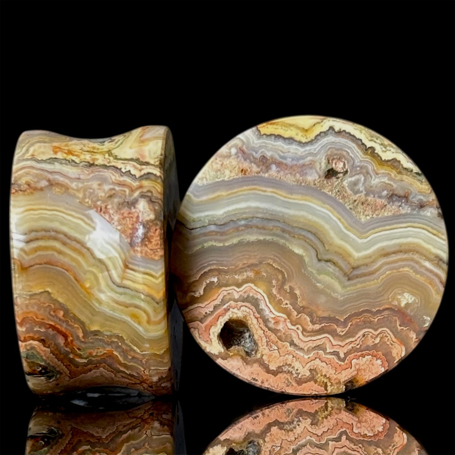 7/8” / 22mm Lace Agate