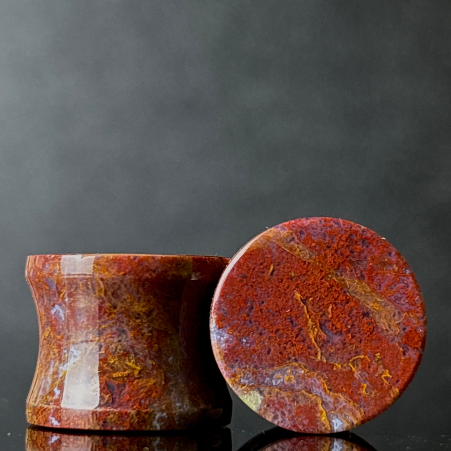 9/16” / 14mm Red Moss Agate