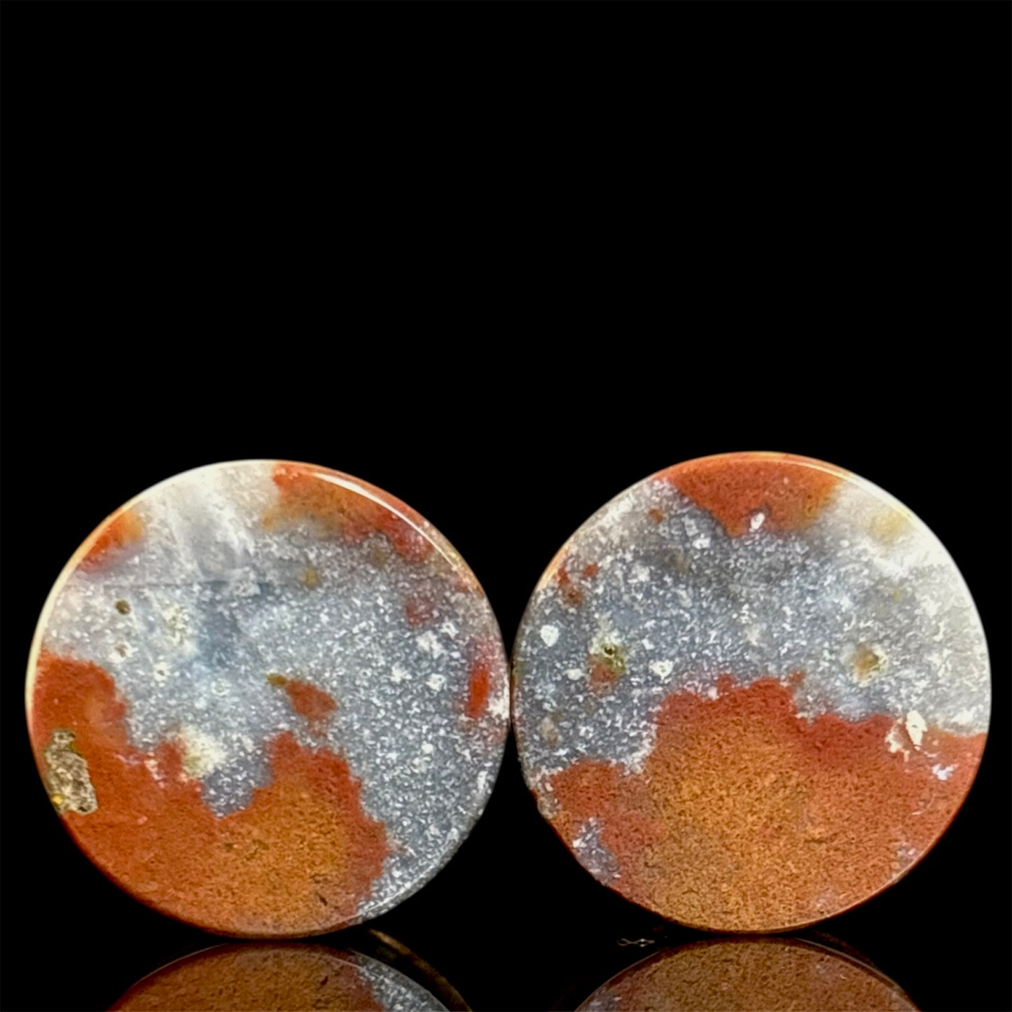 5/8” / 16mm Red Moss Agate