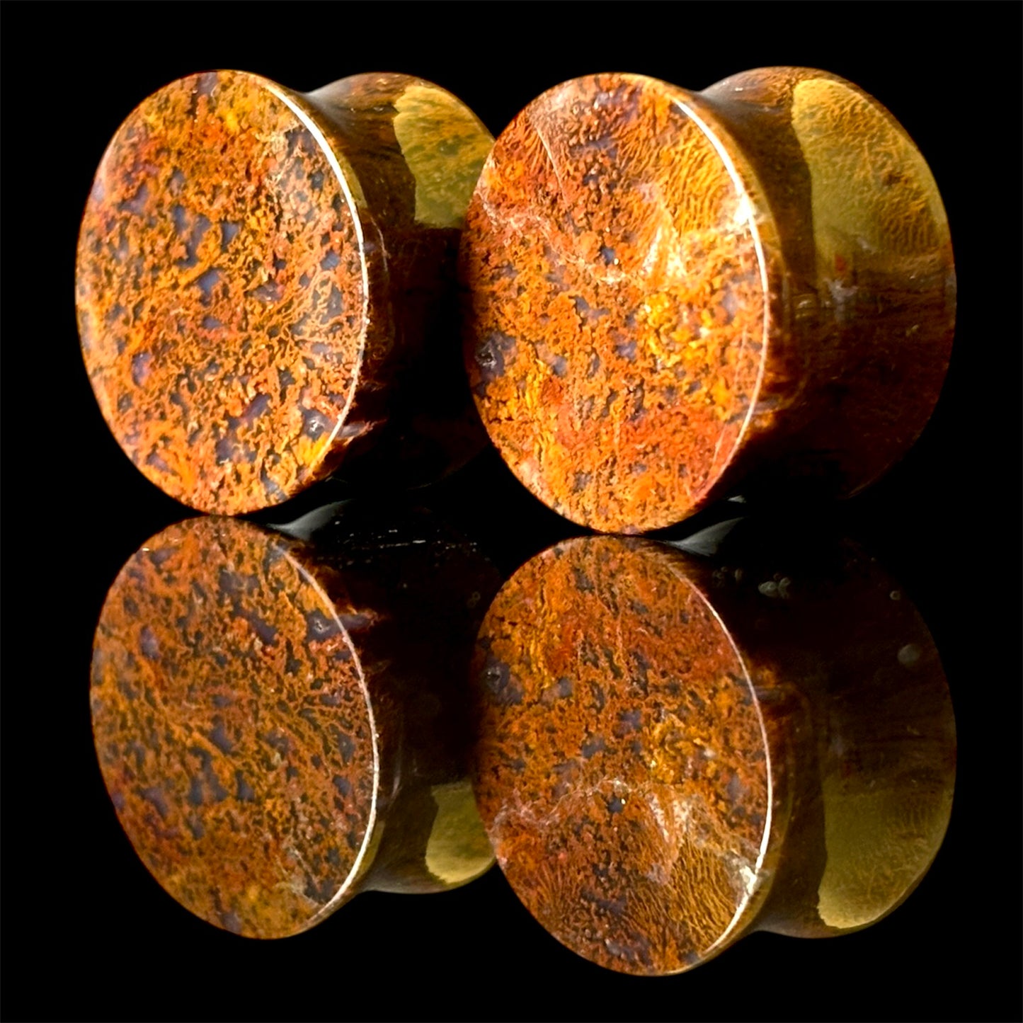 3/4” / 19mm Yellow Moss Agate