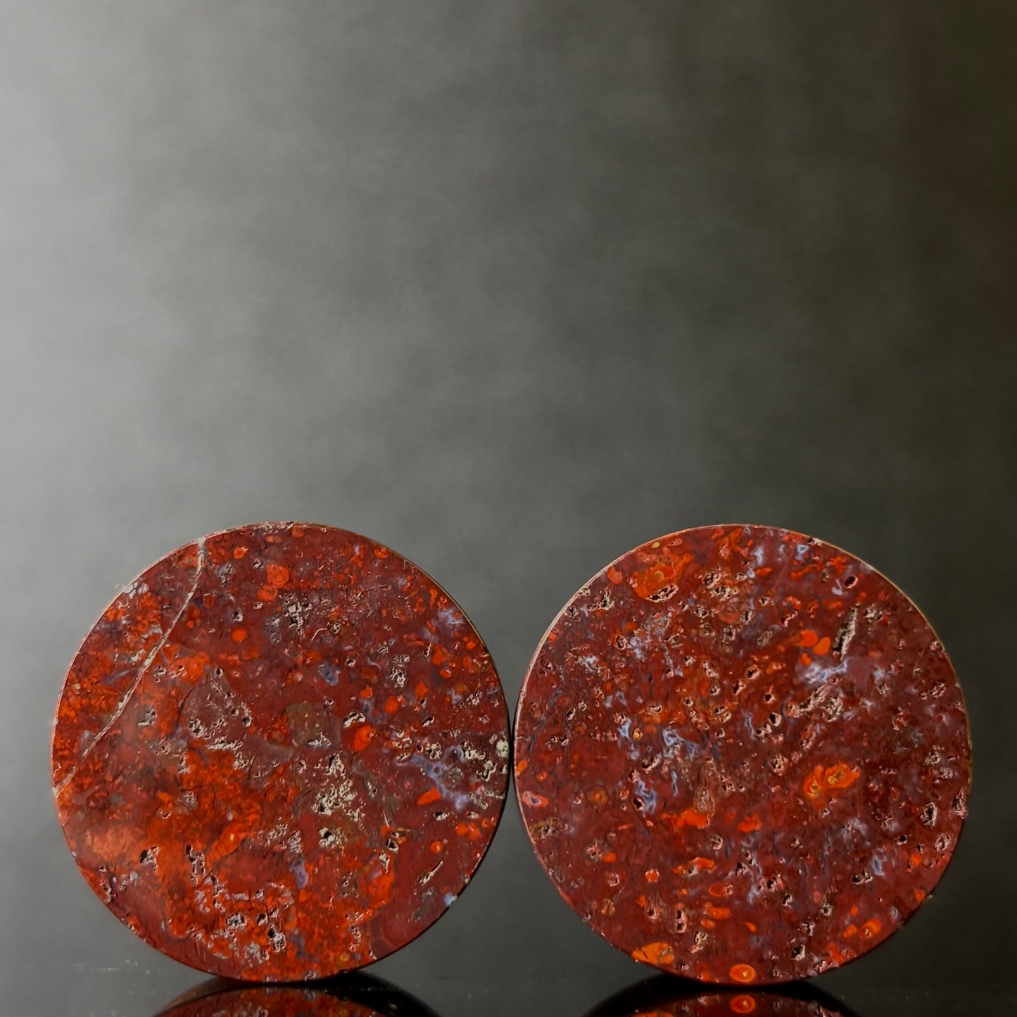 7/8” / 22mm Red Moss Agate