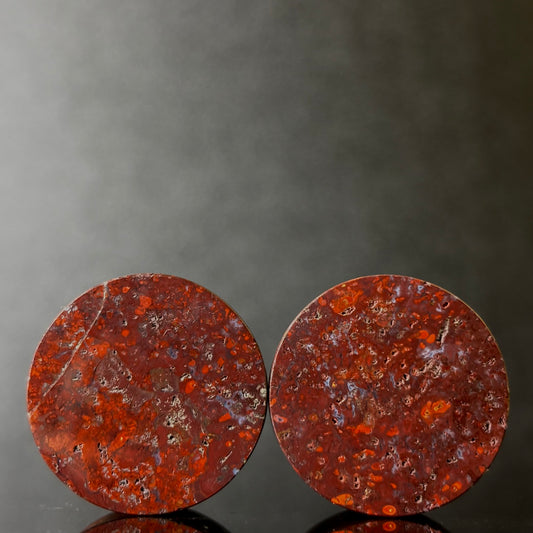 7/8” / 22mm Red Moss Agate