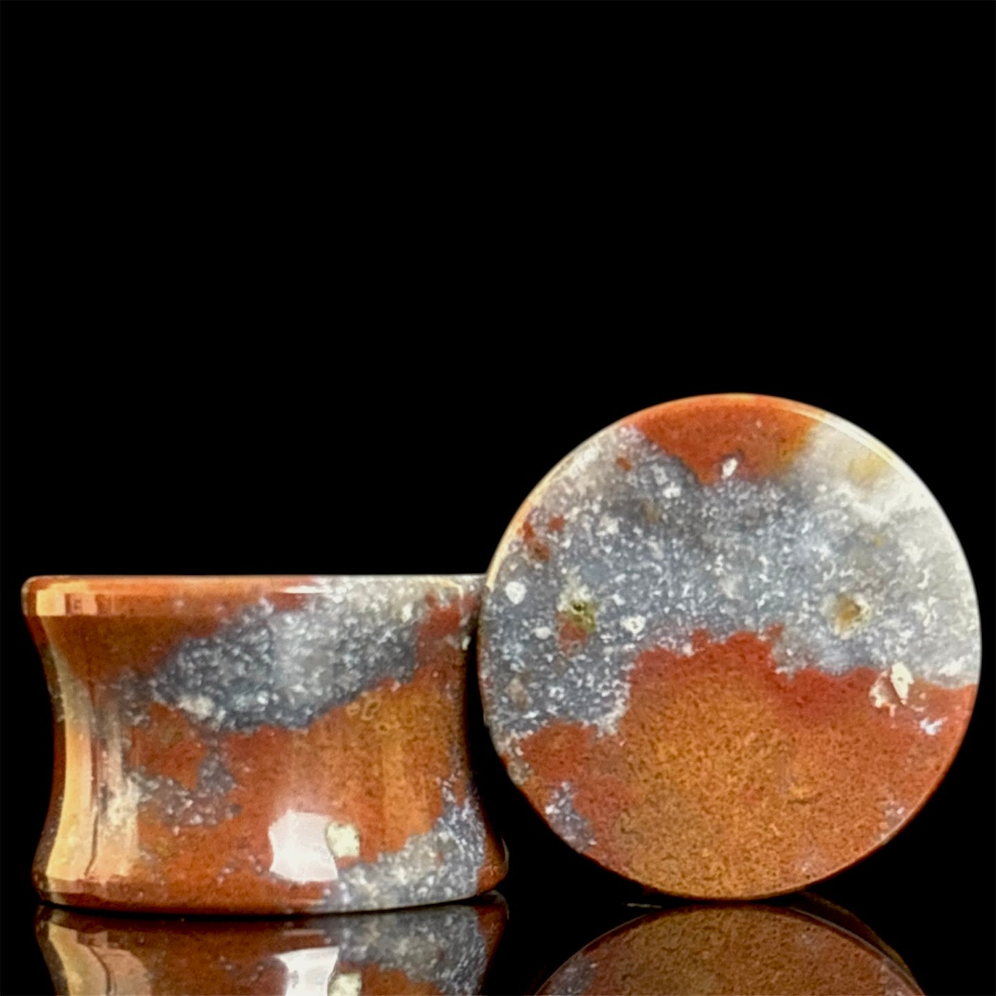 5/8” / 16mm Red Moss Agate