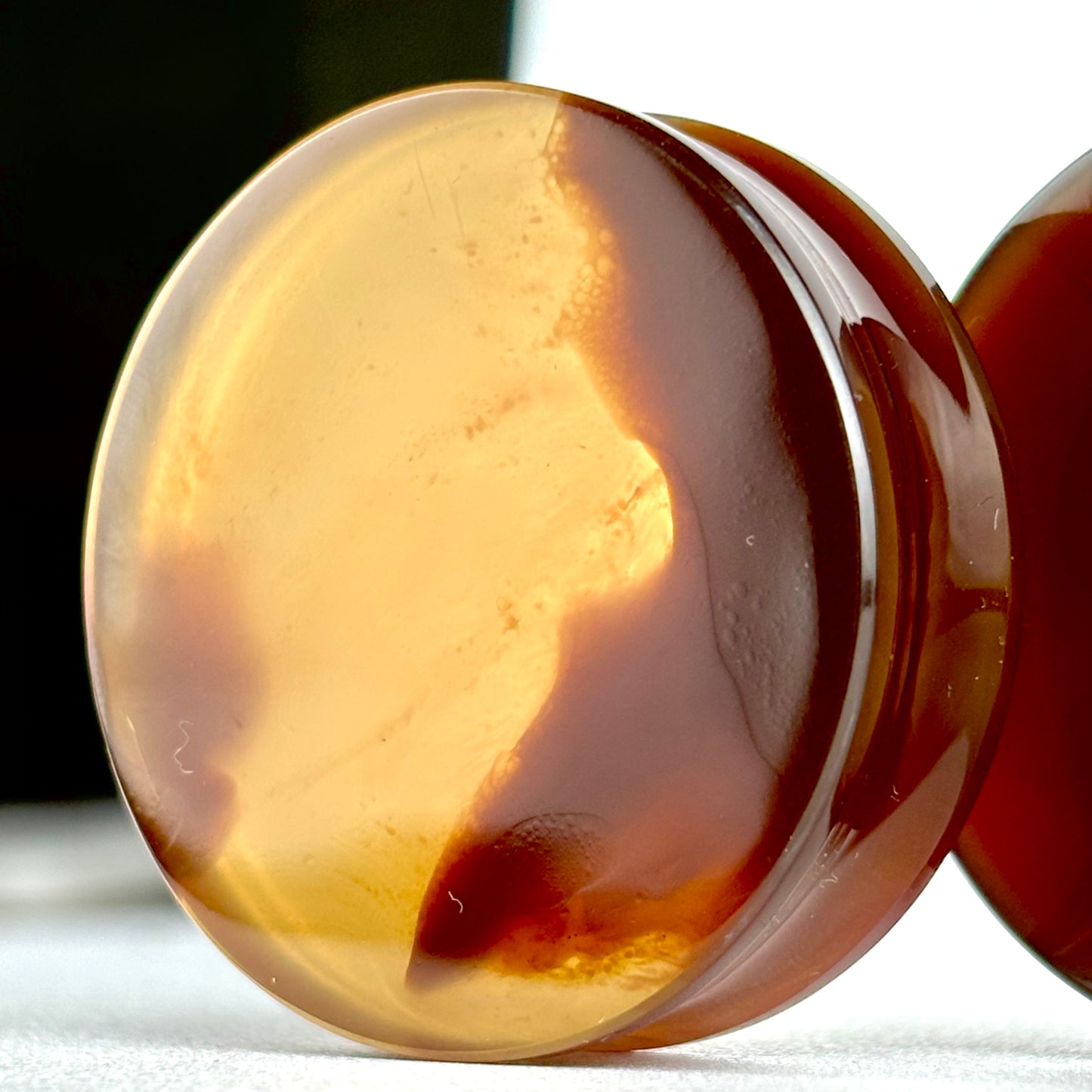 Amber 1 9/16" (40mm)